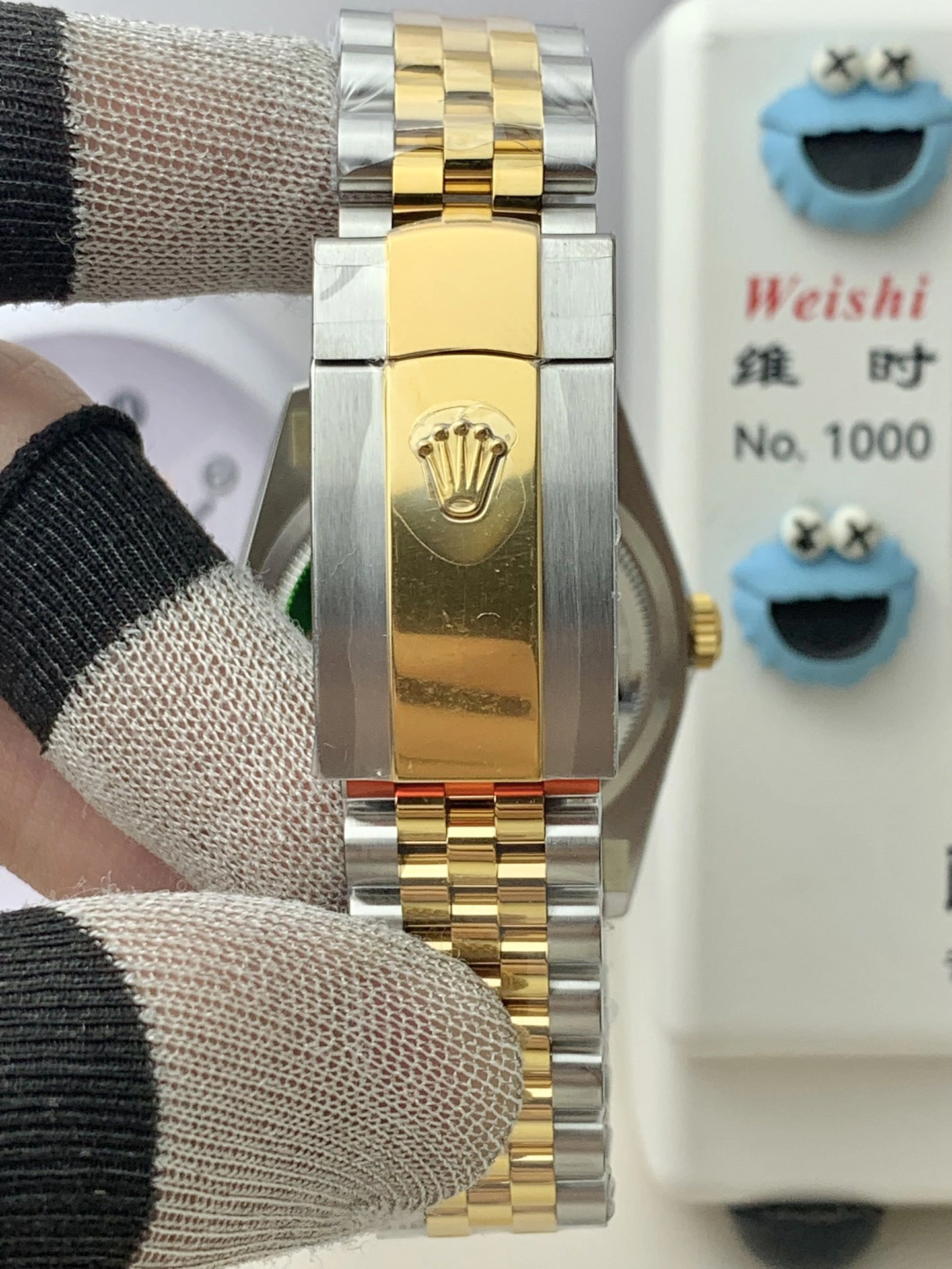 Casual CBD Factory Rolex Datejust 36mm Two-Tone Yellow Gold Black Diamond Dial Jubilee Bracelet (126233) 1:1 Super Clone – DD3235 Movement 141