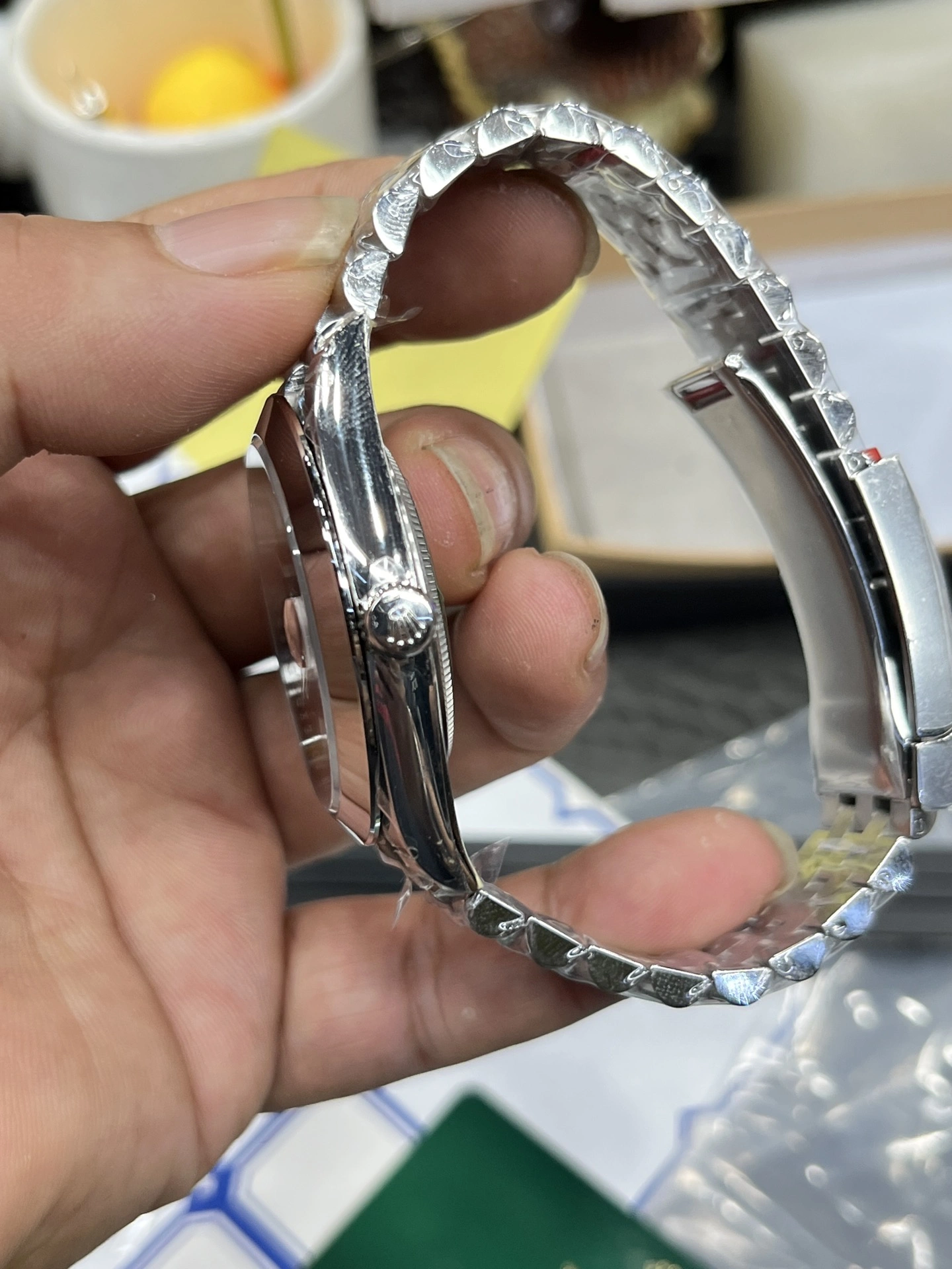 HighPerformance CBD Factory Rolex Datejust 41mm Green Fluted Motif Dial Smooth Bezel Jubilee Bracelet (126300) 1:1 Super Clone – DD3235 Movement 63