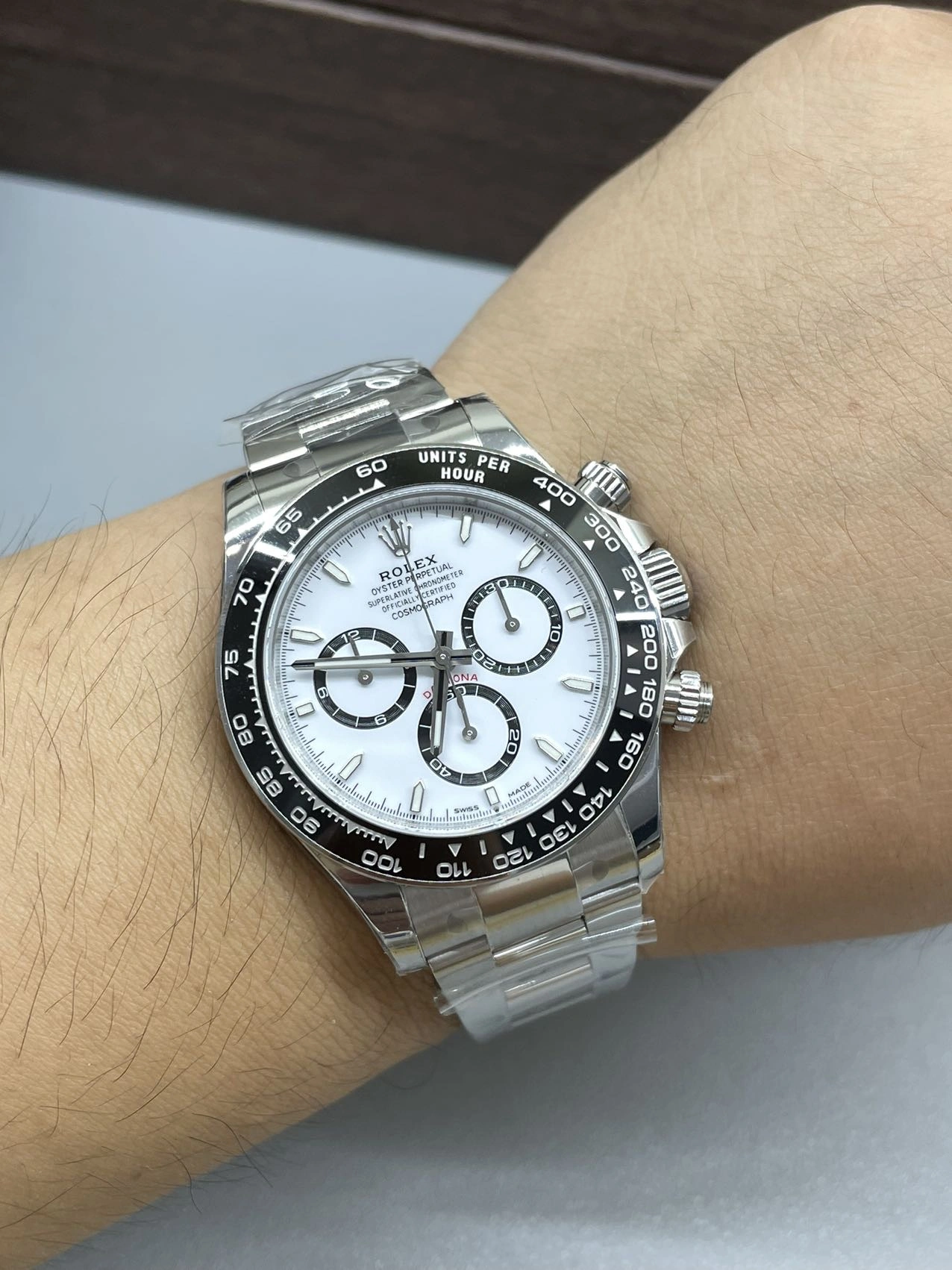 Modern CBD Factory Rolex Cosmograph Daytona “Panda” White Dial (126500LN) Super Clone – DD4131 Movement 3
