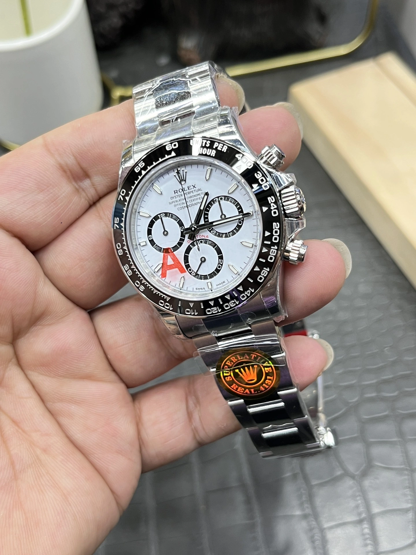 Modern CBD Factory Rolex Cosmograph Daytona “Panda” White Dial (126500LN) Super Clone – DD4131 Movement 3