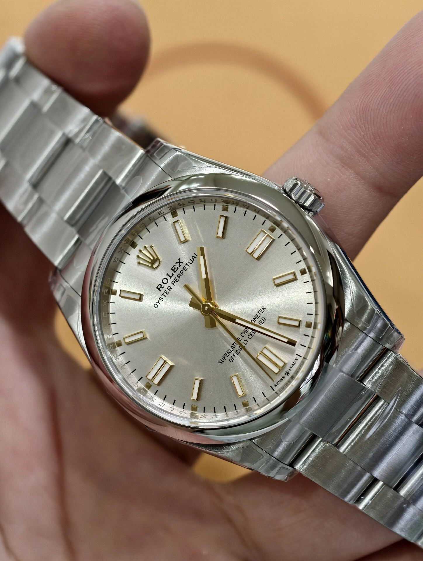 Timeless CBD Factory Rolex Oyster Perpetual 36 Silver Dial Smooth Bezel Oyster Bracelet (126000) 1:1 Super Clone – DD3230 Movement 170