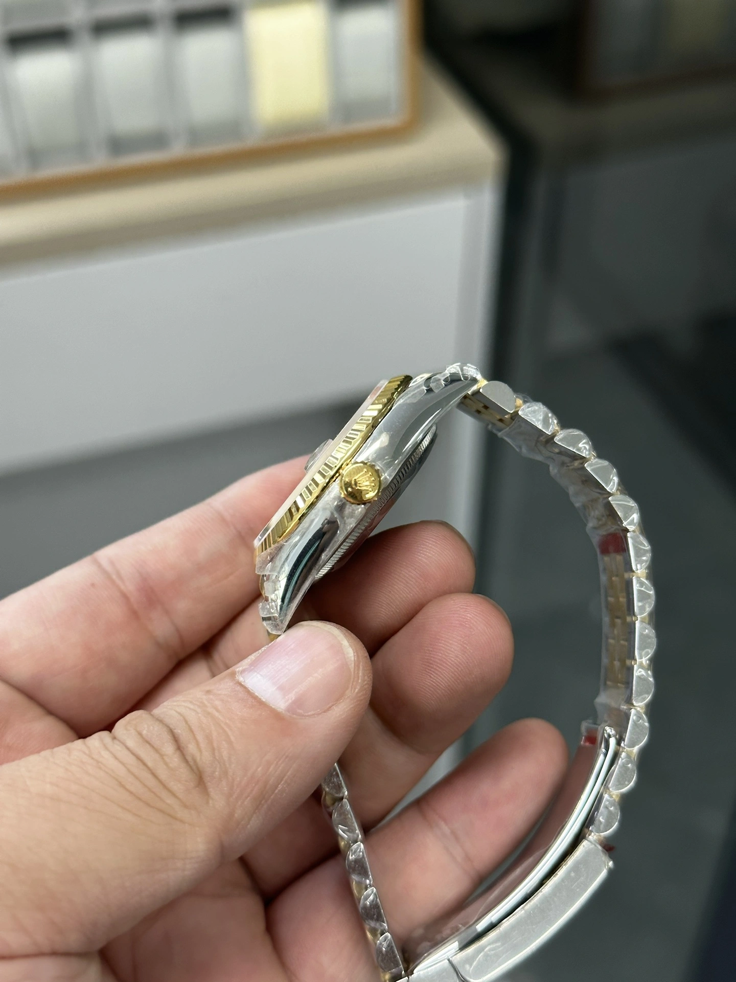CBD Factory Rolex Datejust 36mm Two-Tone Yellow Gold Sunburst Champagne Dial Jubilee Bracelet (126233) 1:1 Super Clone – DD3235 Movement Supportive 118