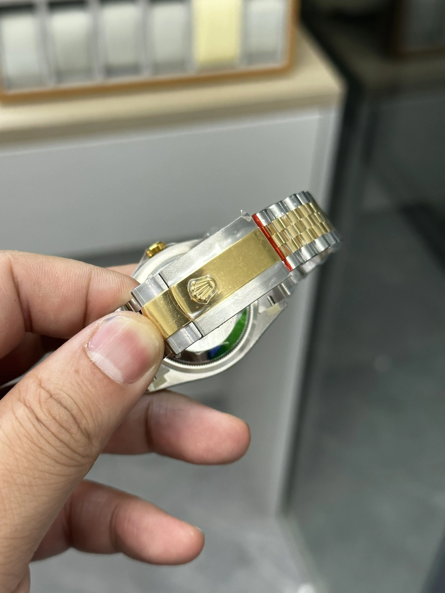 CBD Factory Rolex Datejust 36mm Two-Tone Yellow Gold Sunburst Champagne Dial Jubilee Bracelet (126233) 1:1 Super Clone – DD3235 Movement Supportive 118