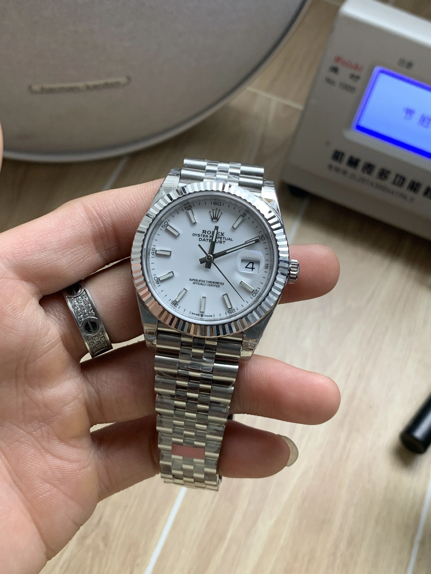CBD Factory Rolex Datejust 41mm Pure White Dial Fluted Bezel Jubilee Bracelet (126334) 1:1 Super Clone – DD3235 Movement MoistureWicking 66