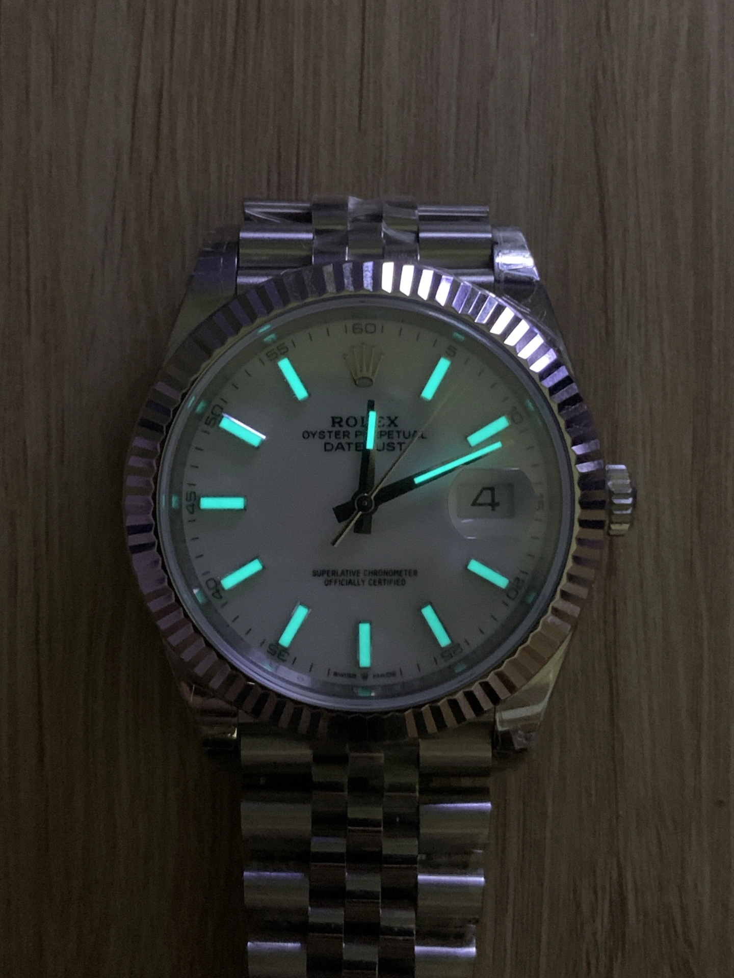CBD Factory Rolex Datejust 41mm Pure White Dial Fluted Bezel Jubilee Bracelet (126334) 1:1 Super Clone – DD3235 Movement MoistureWicking 66