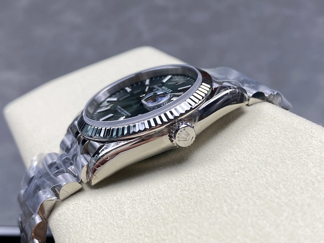 Contemporary CBD Factory Rolex Datejust 36mm Sunburst Green Dial Jubilee Bracelet (126234) 1:1 Super Clone – DD3235 Movement 109
