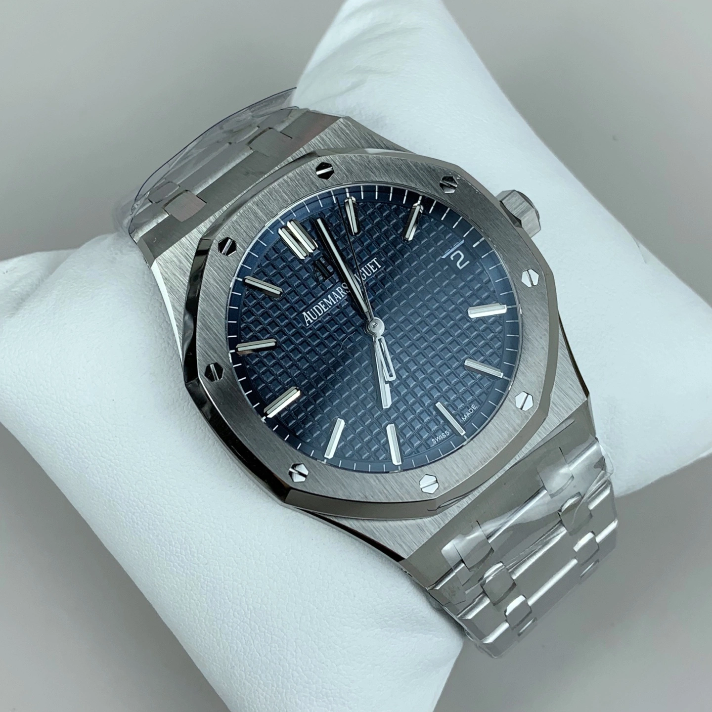 CBD Factory Audemars Piguet Royal Oak 41mm Blue Dial (15500ST) 1:1 Super Clone – DD4302 Movement Durable 350