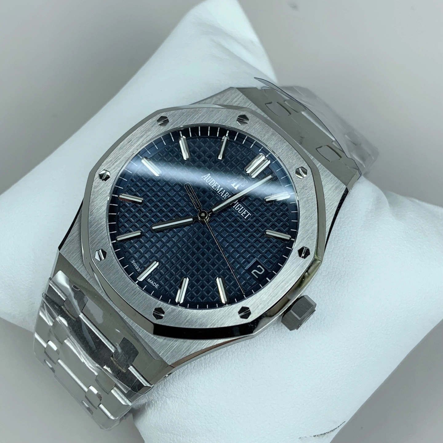 CBD Factory Audemars Piguet Royal Oak 41mm Blue Dial (15500ST) 1:1 Super Clone – DD4302 Movement Durable 350