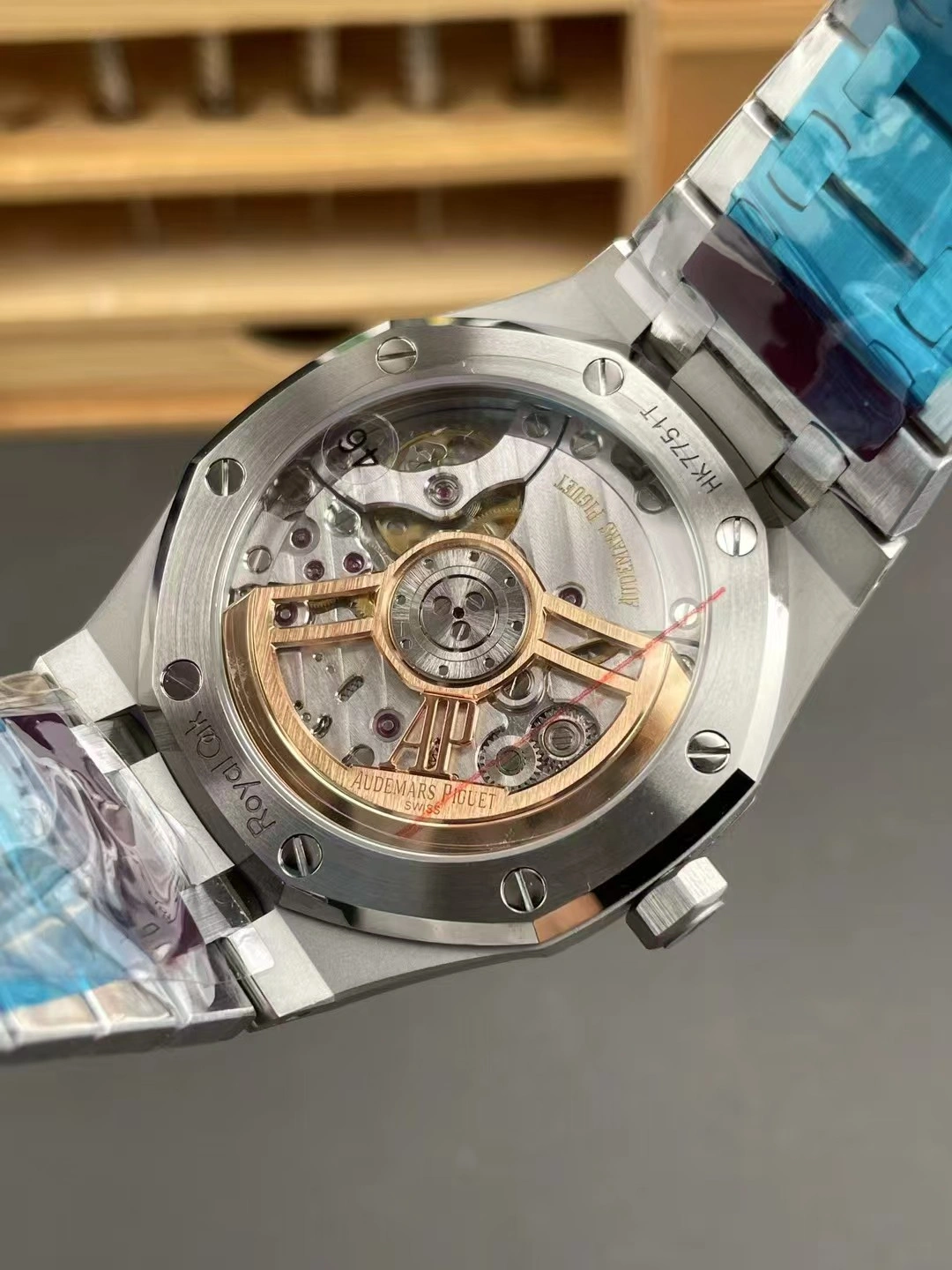 TechFriendly CBD Factory Audemars Piguet Royal Oak 41mm Blue Dial (15510ST) 1:1 Super Clone – DD4302 Movement 346