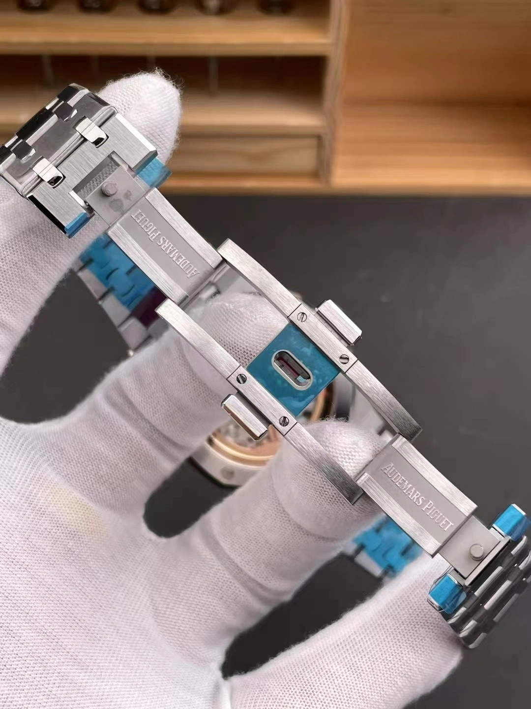 TechFriendly CBD Factory Audemars Piguet Royal Oak 41mm Blue Dial (15510ST) 1:1 Super Clone – DD4302 Movement 346