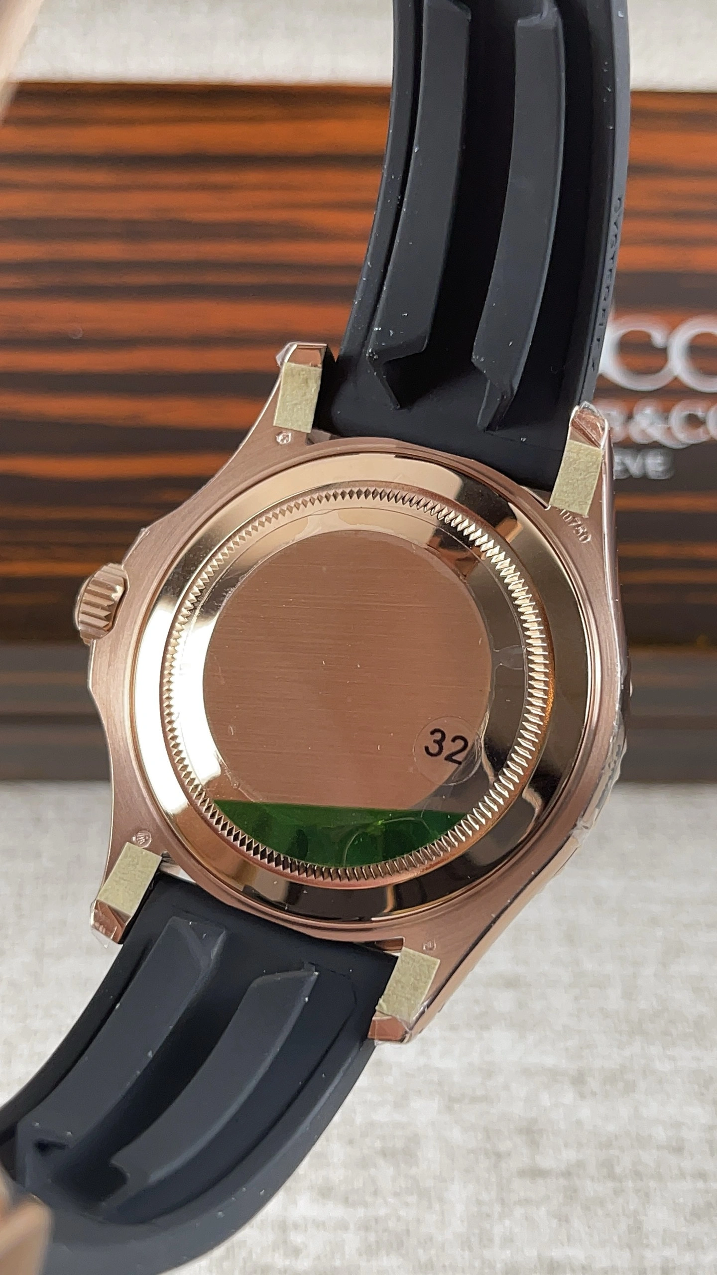 CBD Factory Rolex Yacht-Master 40mm Rose Gold Matte Black Dial Ceramic Bezel Oysterflex Strap (126655) 1:1 Super Clone – DD3235 Movement AllSeason 216