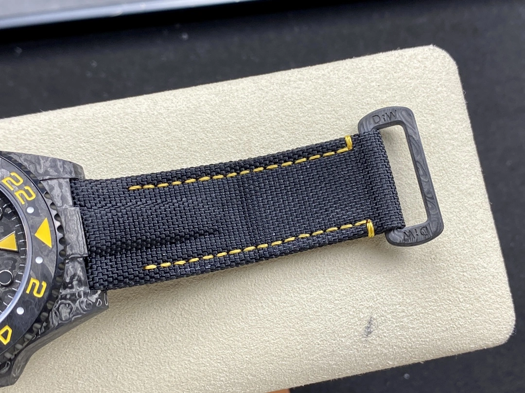 Snug CBD Factory Rolex GMT-Master II “DiW Carbon Yellow” Forged Carbon Fiber (Custom Edition) 1:1 Super Clone – DD3285 Movement 158