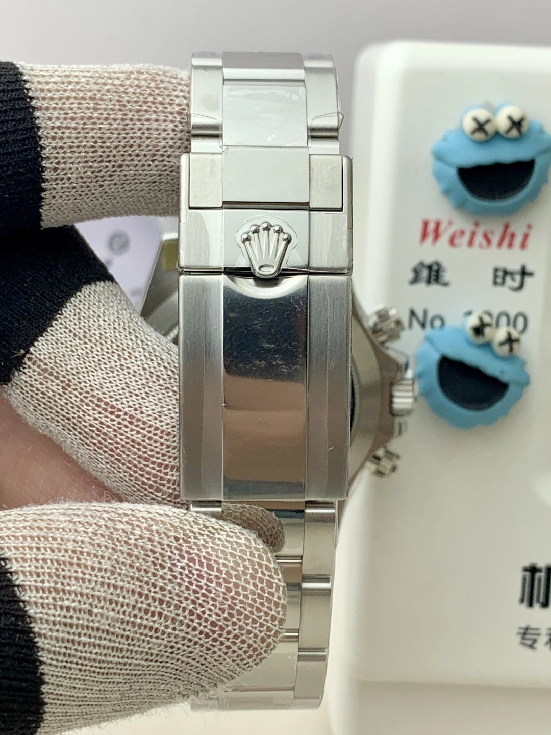 Refined CBD Factory Rolex Cosmograph Daytona White Dial Steel Bezel (116520) 1:1 Super Clone – DD4130 Movement 31