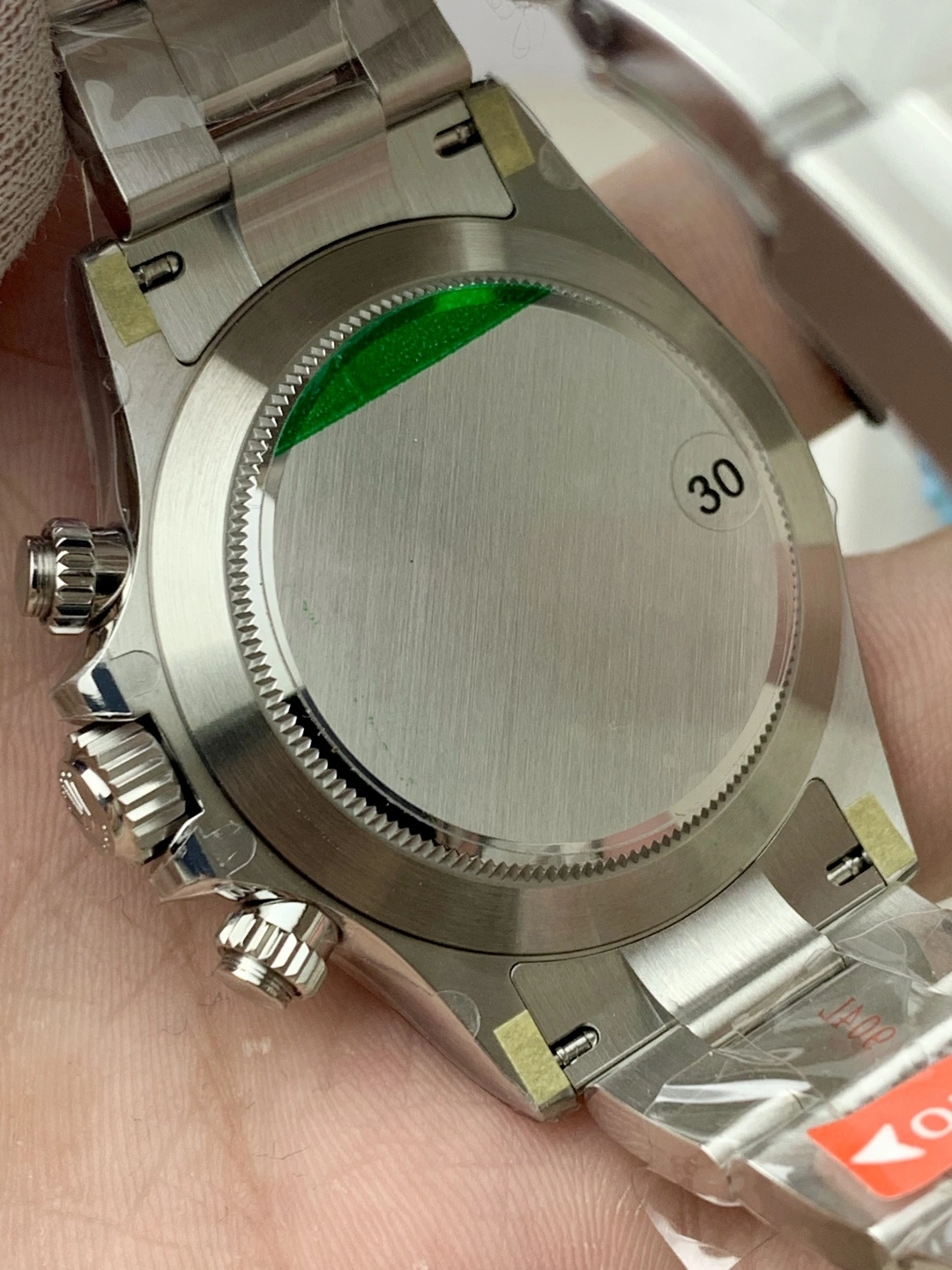 Refined CBD Factory Rolex Cosmograph Daytona White Dial Steel Bezel (116520) 1:1 Super Clone – DD4130 Movement 31