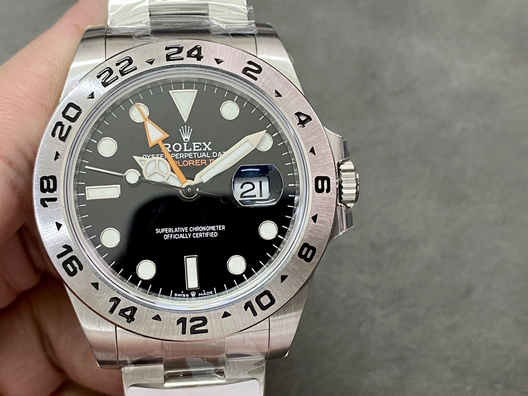 CBD Factory Rolex Explorer II 42mm Black Dial (226570) 1:1 Super Clone – DD3285 Movement Minimalist 137