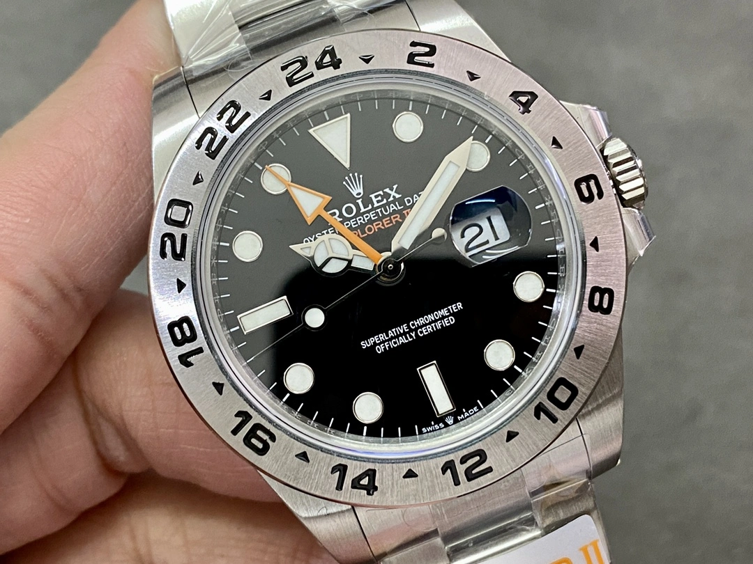 CBD Factory Rolex Explorer II 42mm Black Dial (226570) 1:1 Super Clone – DD3285 Movement Minimalist 137