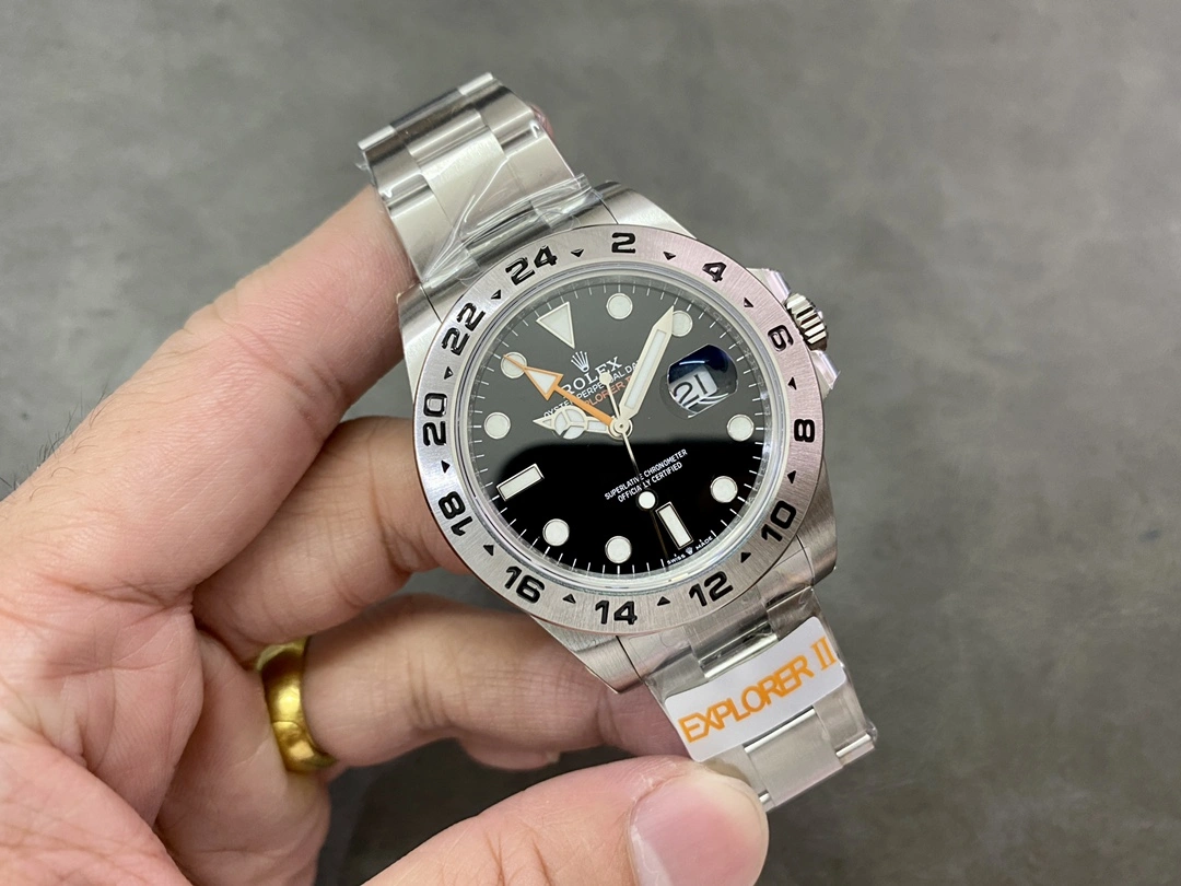 CBD Factory Rolex Explorer II 42mm Black Dial (226570) 1:1 Super Clone – DD3285 Movement Minimalist 137