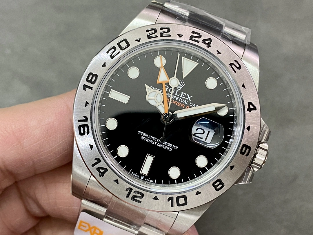 CBD Factory Rolex Explorer II 42mm Black Dial (226570) 1:1 Super Clone – DD3285 Movement Minimalist 137