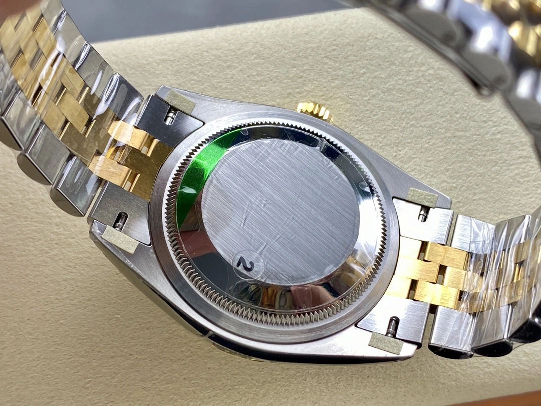CBD Factory Rolex Datejust 36 Two-Tone Yellow Gold Diamond Bezel Golden Fluted Motif (126283RBR) 1:1 Super Clone – DD3235 Movement Youthful 94