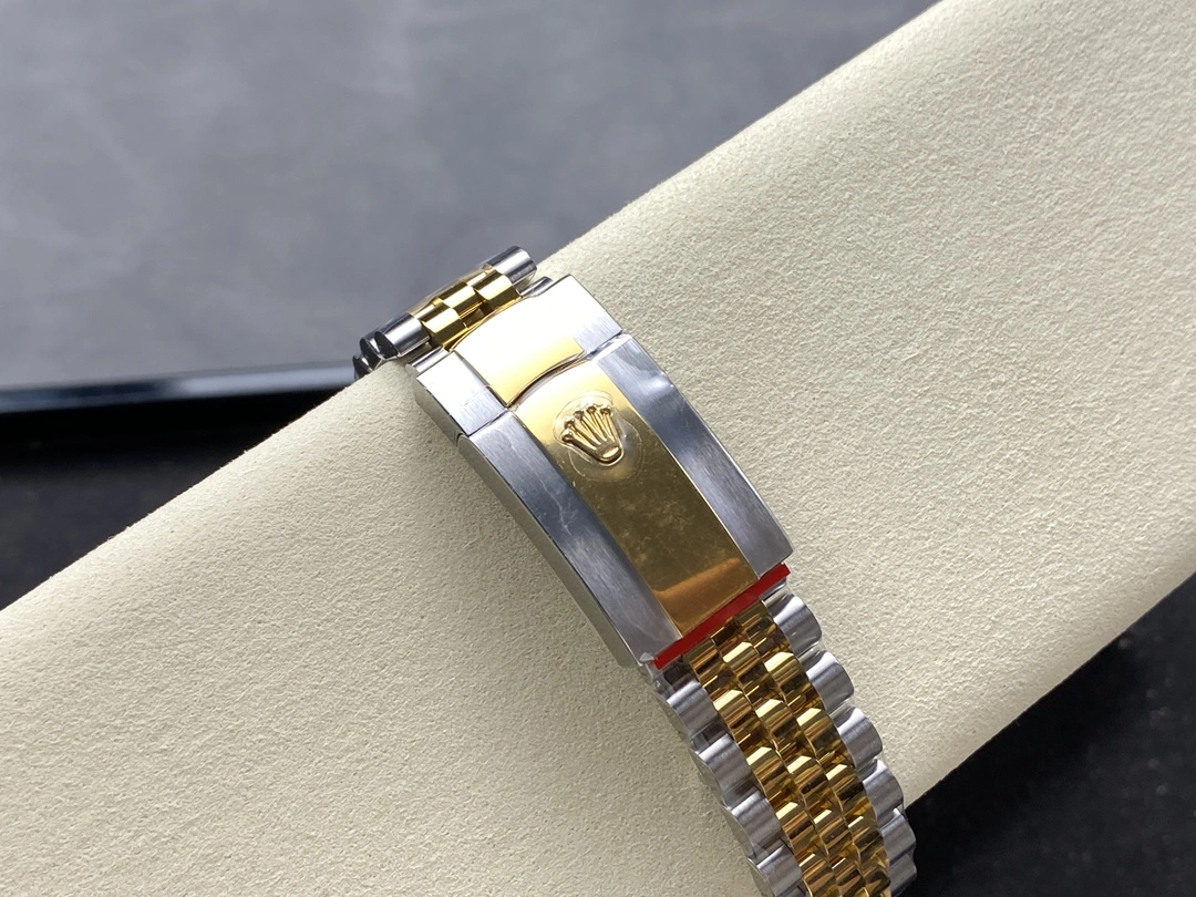 CBD Factory Rolex Datejust 36 Two-Tone Yellow Gold Diamond Bezel Golden Fluted Motif (126283RBR) 1:1 Super Clone – DD3235 Movement Youthful 94