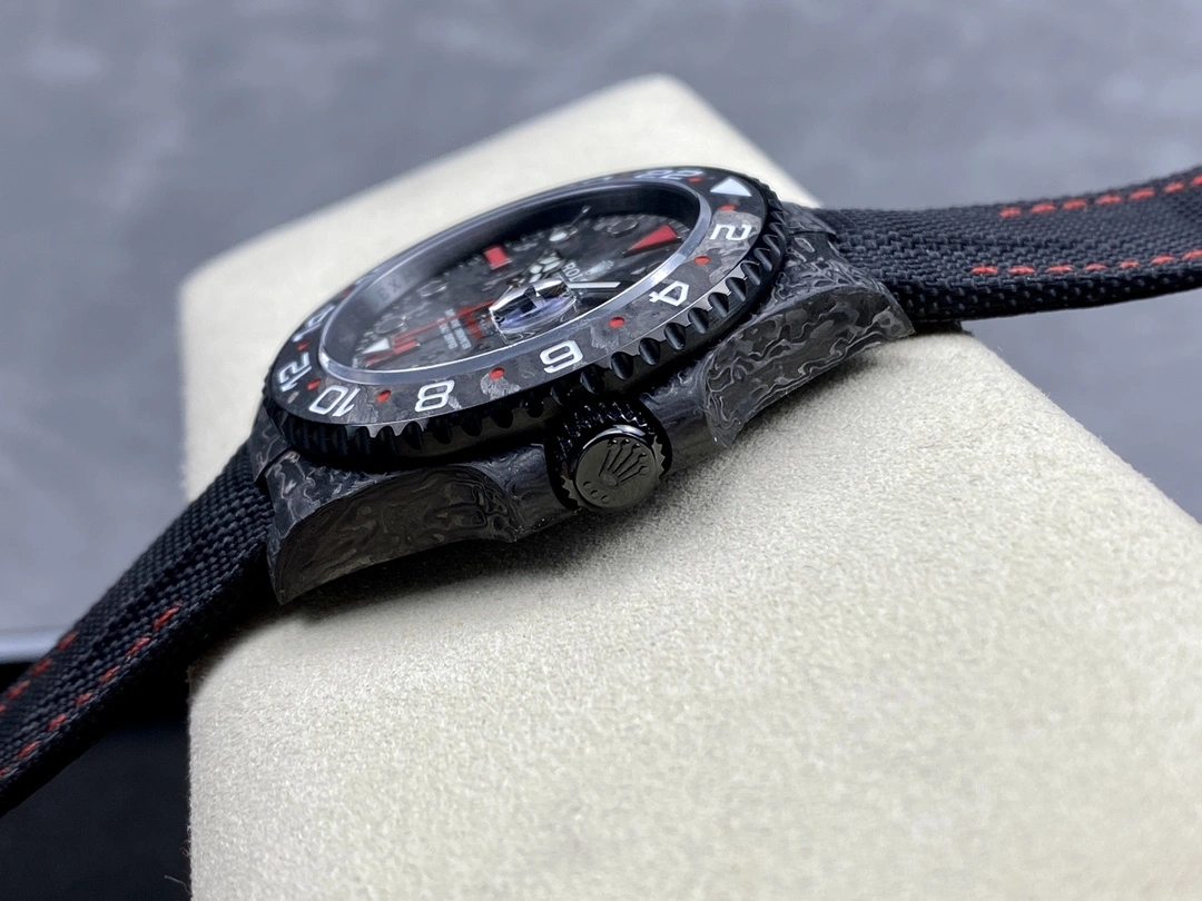 Thermal CBD Factory Rolex GMT-Master II “DiW Carbon” Forged Carbon Fiber (Custom Edition) 1:1 Super Clone – DD3285 Movement 159