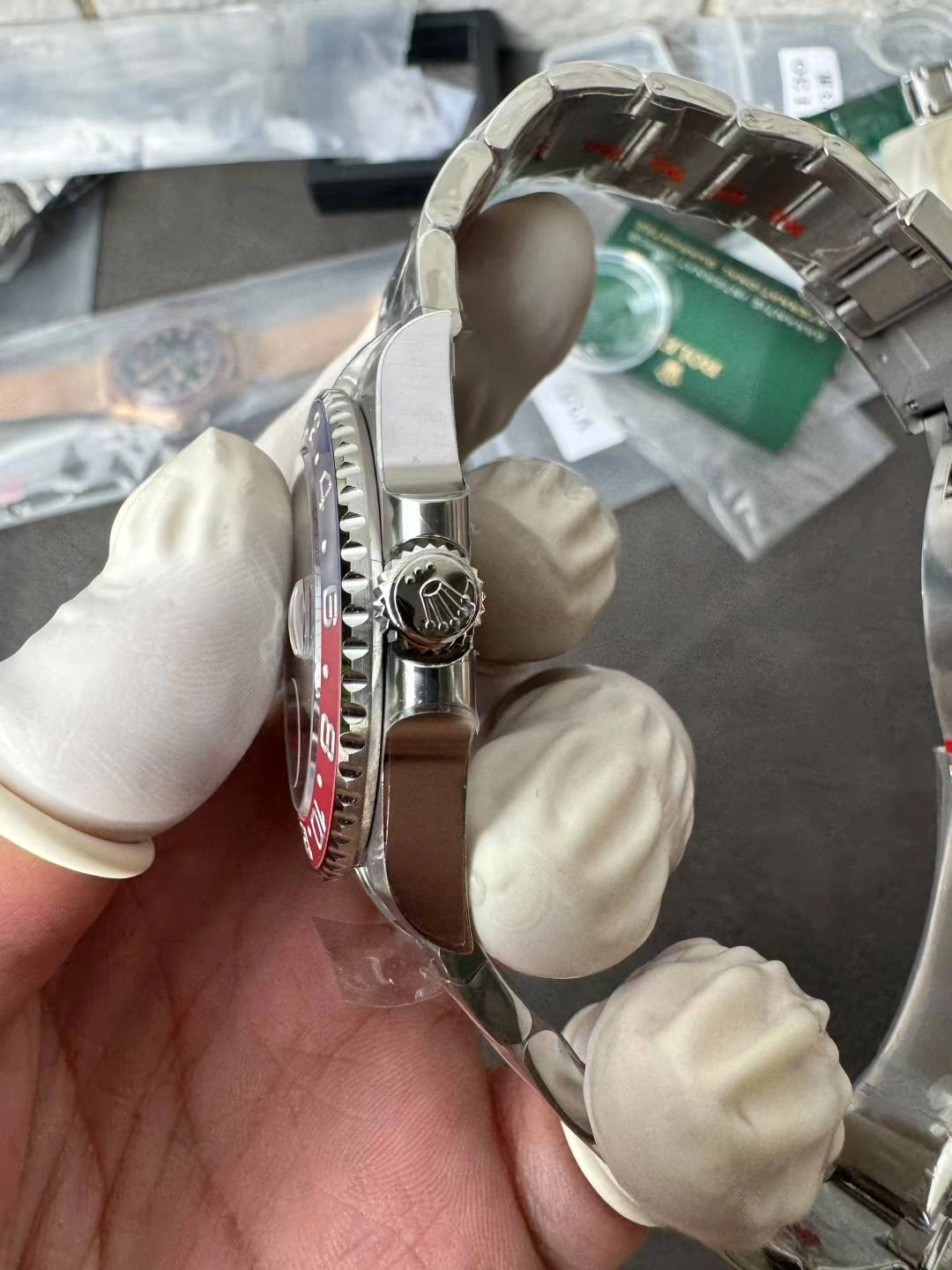 CBD Factory Rolex GMT-Master II “Pepsi” Red Blue Ceramic Bezel Oyster Bracelet (126710blro) 1:1 Super Clone – DD3285 Movement Durable 145