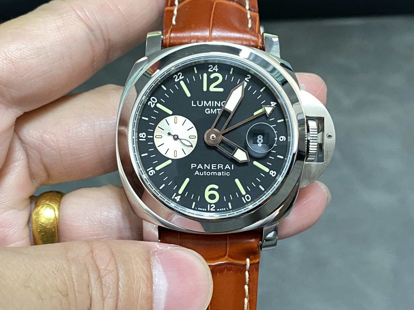 FlexibleFit CBD Factory Panerai Luminor GMT 44mm PAM00088 1:1 Super Clone – DD GMT Movement 365
