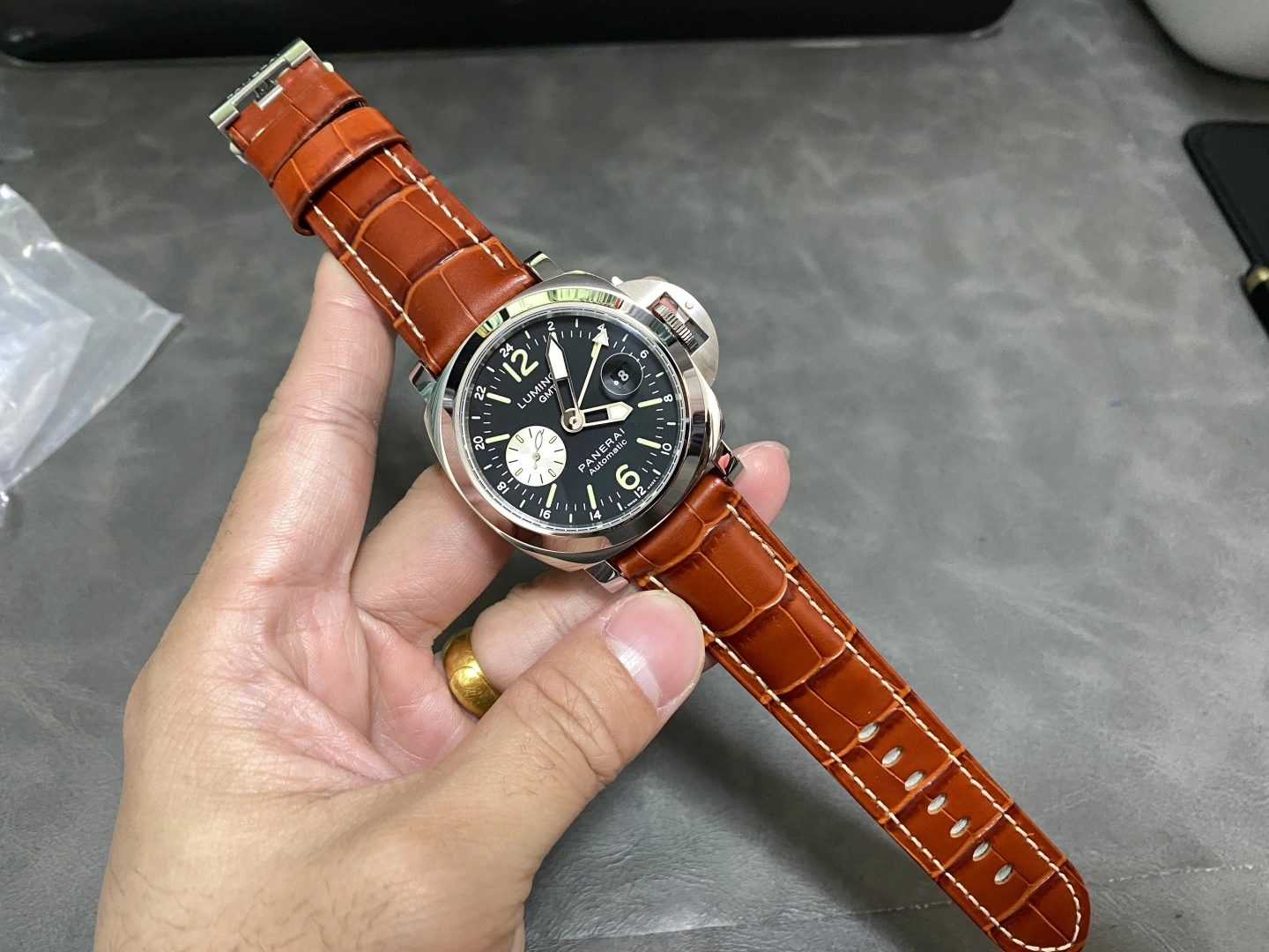 FlexibleFit CBD Factory Panerai Luminor GMT 44mm PAM00088 1:1 Super Clone – DD GMT Movement 365