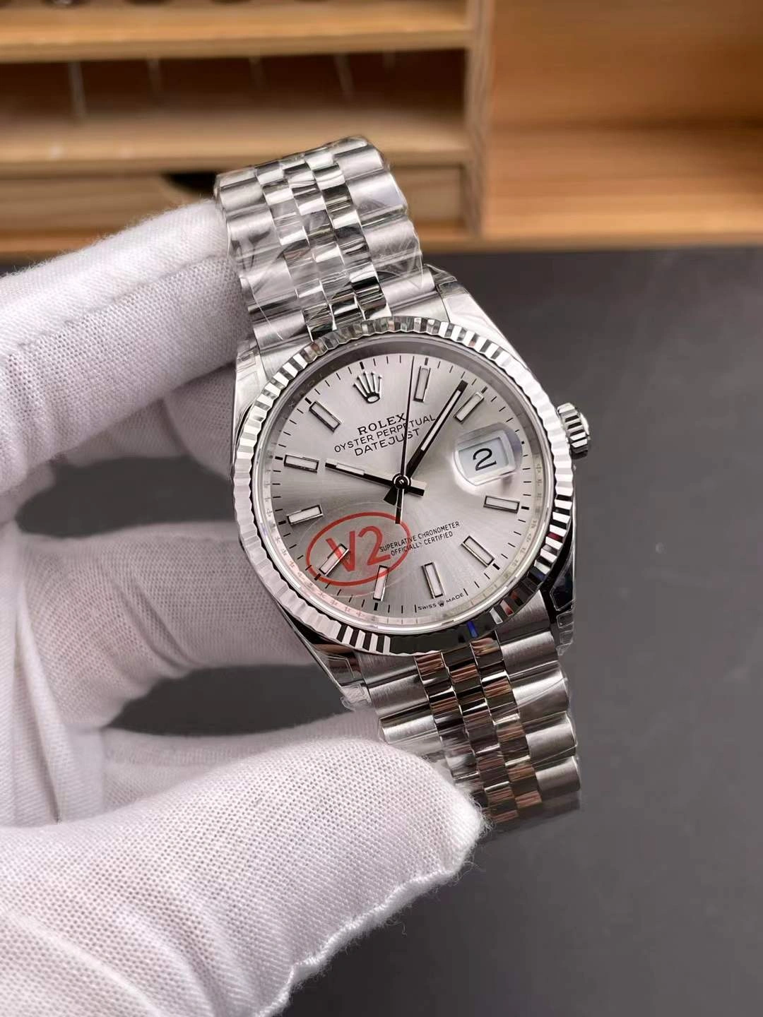 CBD Factory Rolex Datejust 36 Silver Dial (126234) 1:1 Super Clone – DD3235 Movement Upgraded 92
