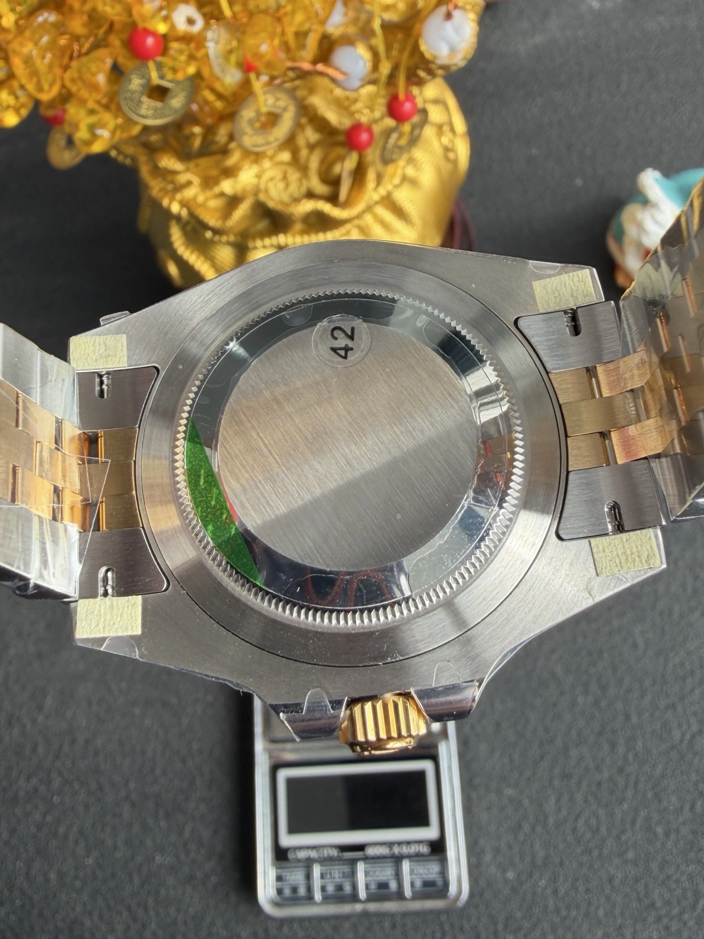 CBD Factory Rolex GMT-Master II Two-Tone Yellow Gold Black Grey Ceramic Bezel Jubilee Bracelet(126713grnr) 1:1 Super Clone – DD3285 Movement Bold 153