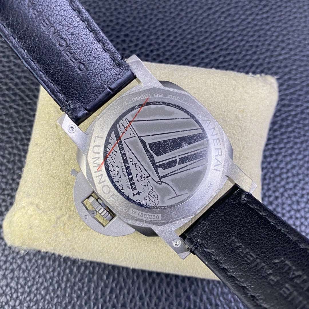 Lightweight CBD Factory Panerai Luminor Luna Rossa GMT 44mm PAM01036 1:1 Super Clone – DDP.9010 GMT Movement 367