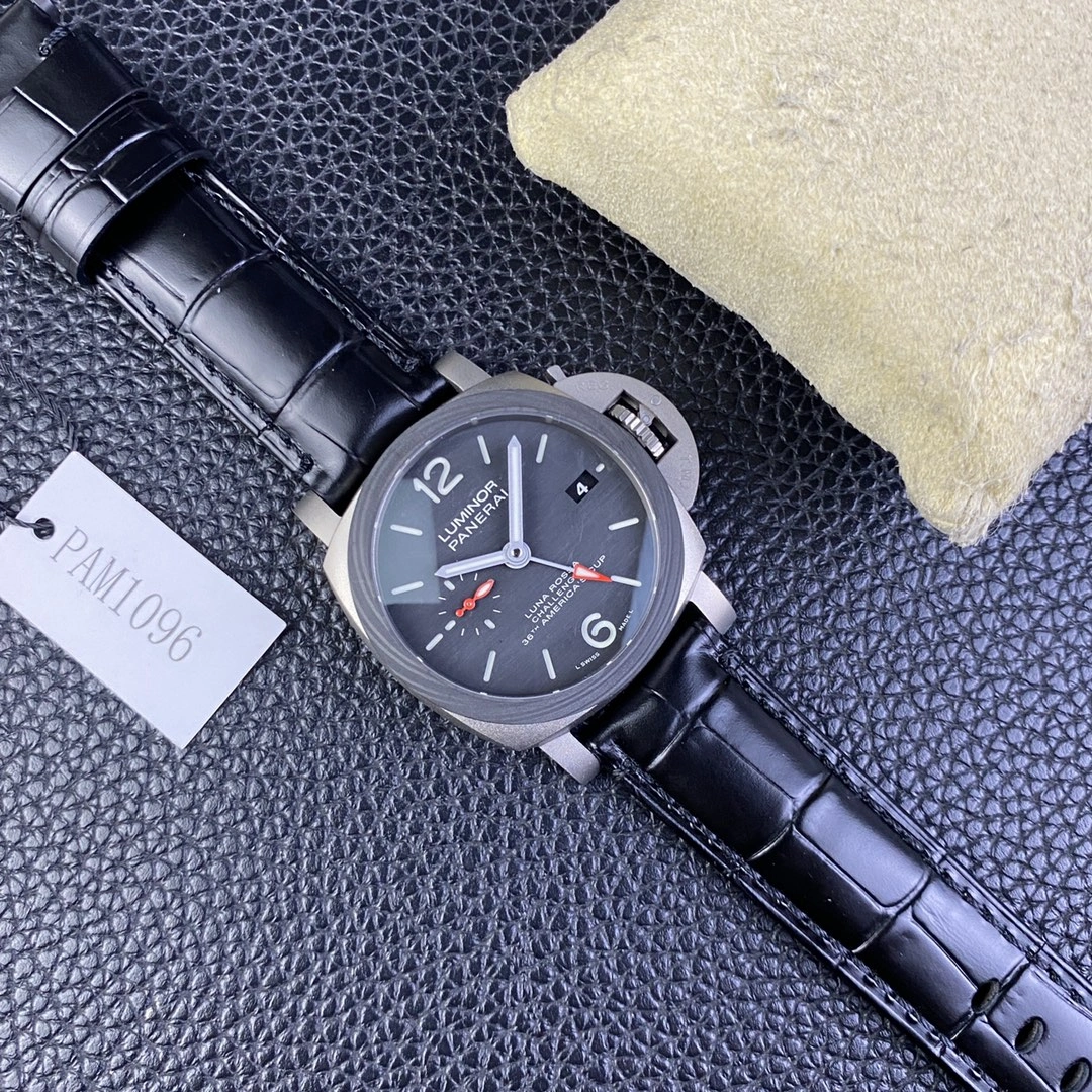 Lightweight CBD Factory Panerai Luminor Luna Rossa GMT 44mm PAM01036 1:1 Super Clone – DDP.9010 GMT Movement 367