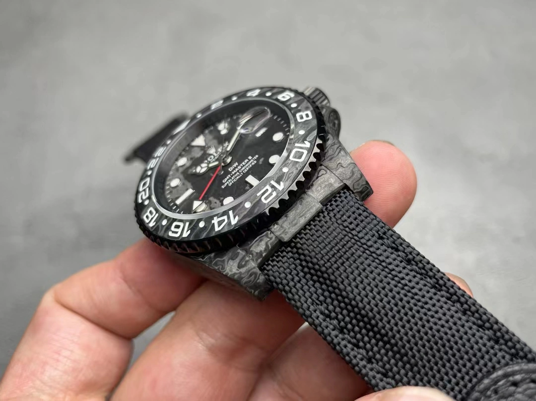 CBD Factory Rolex GMT-Master II “DiW Carbon Stealth” Forged Carbon Fiber (Custom Edition) 1:1 Super Clone – DD3285 Movement Trendsetting 157