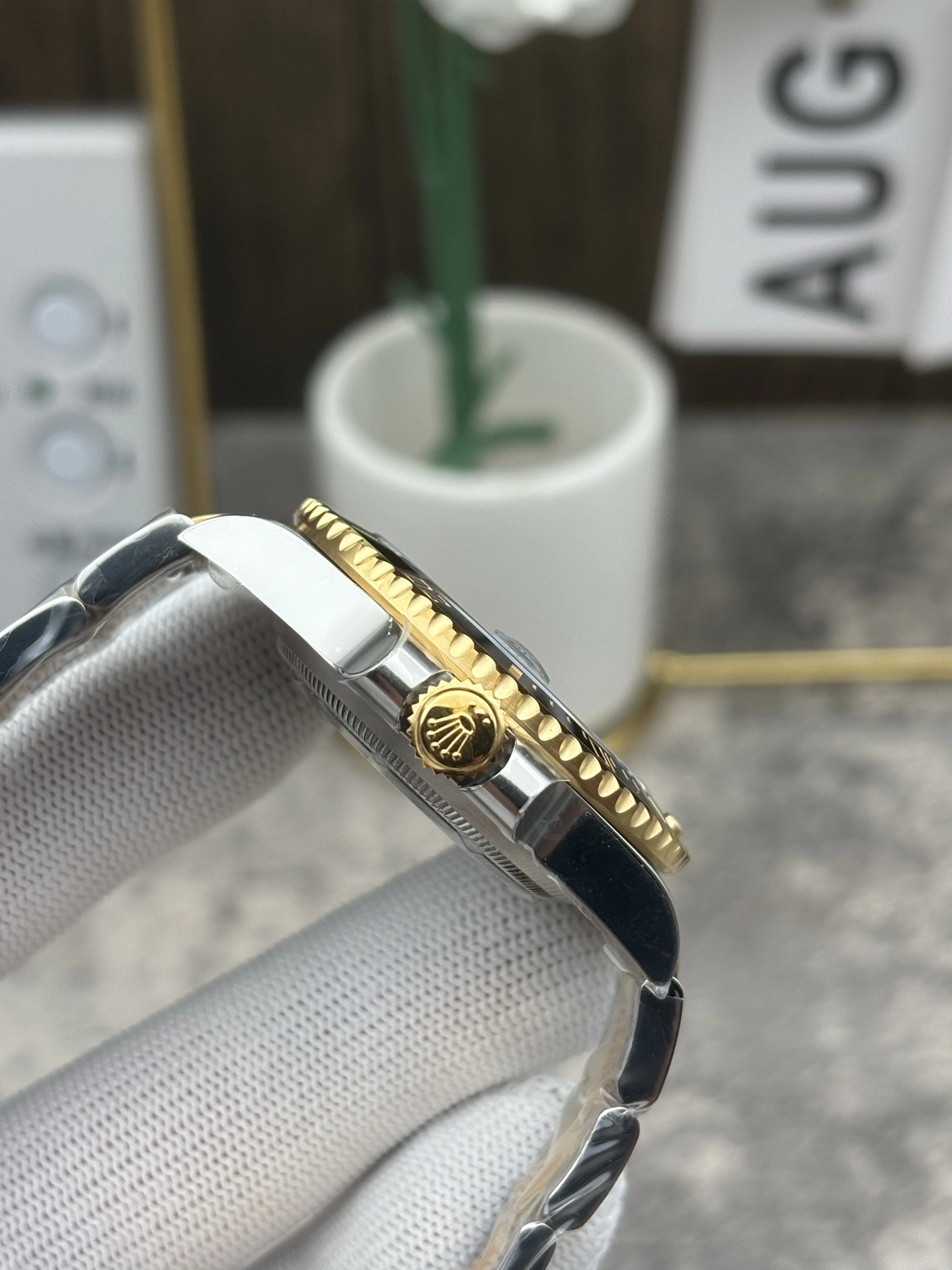 Reliable CBD Factory Rolex Submariner Date “Two-Tone Black” 18K Yellow Gold 40mm (116613LN) 1:1 Super Clone – DD3135 Movement 202