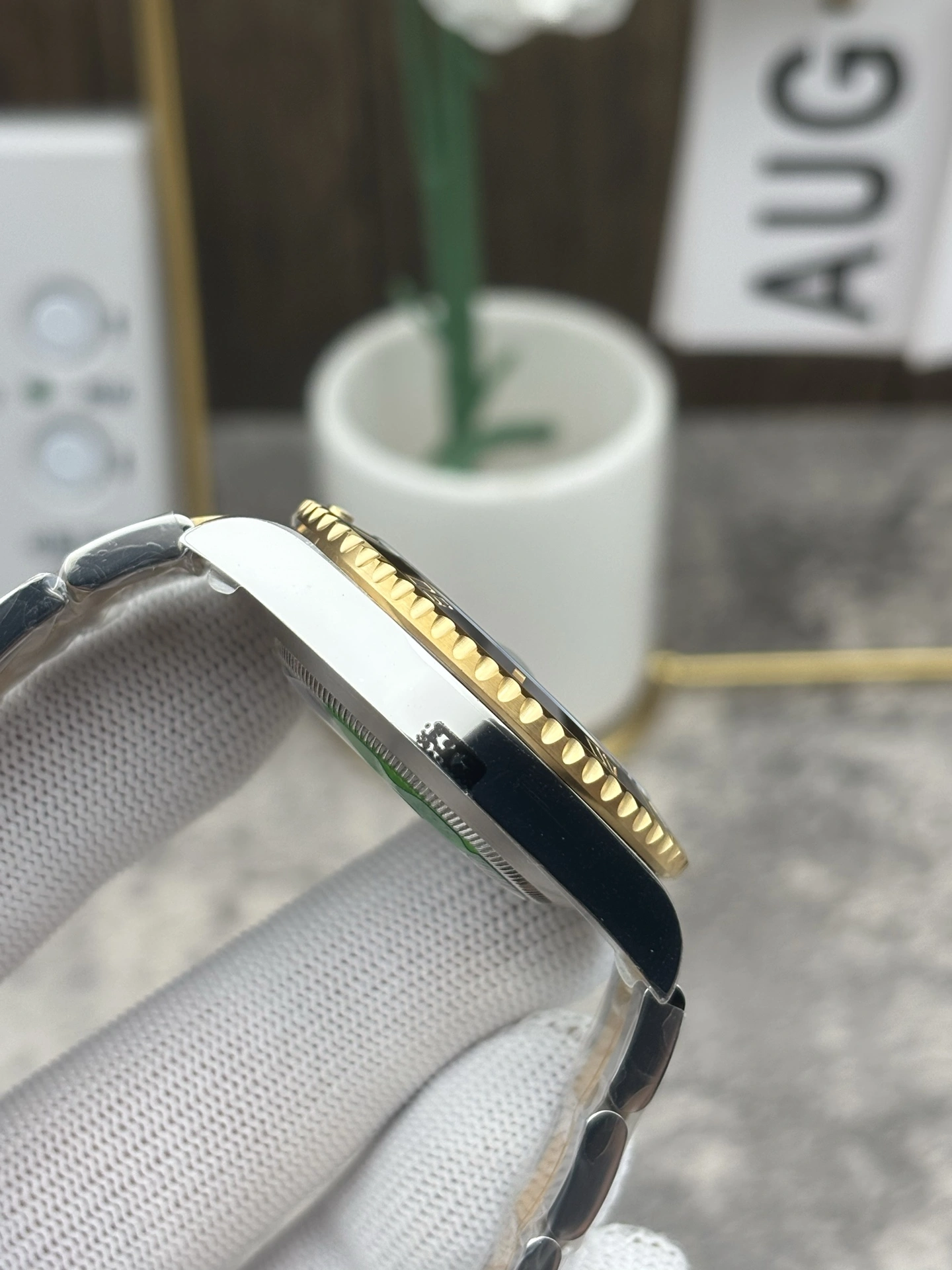 Reliable CBD Factory Rolex Submariner Date “Two-Tone Black” 18K Yellow Gold 40mm (116613LN) 1:1 Super Clone – DD3135 Movement 202