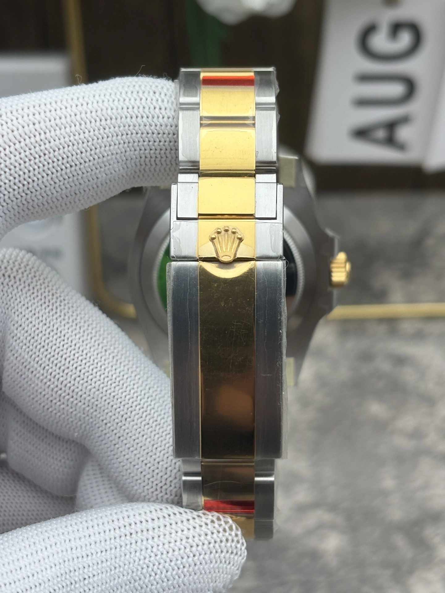 Reliable CBD Factory Rolex Submariner Date “Two-Tone Black” 18K Yellow Gold 40mm (116613LN) 1:1 Super Clone – DD3135 Movement 202