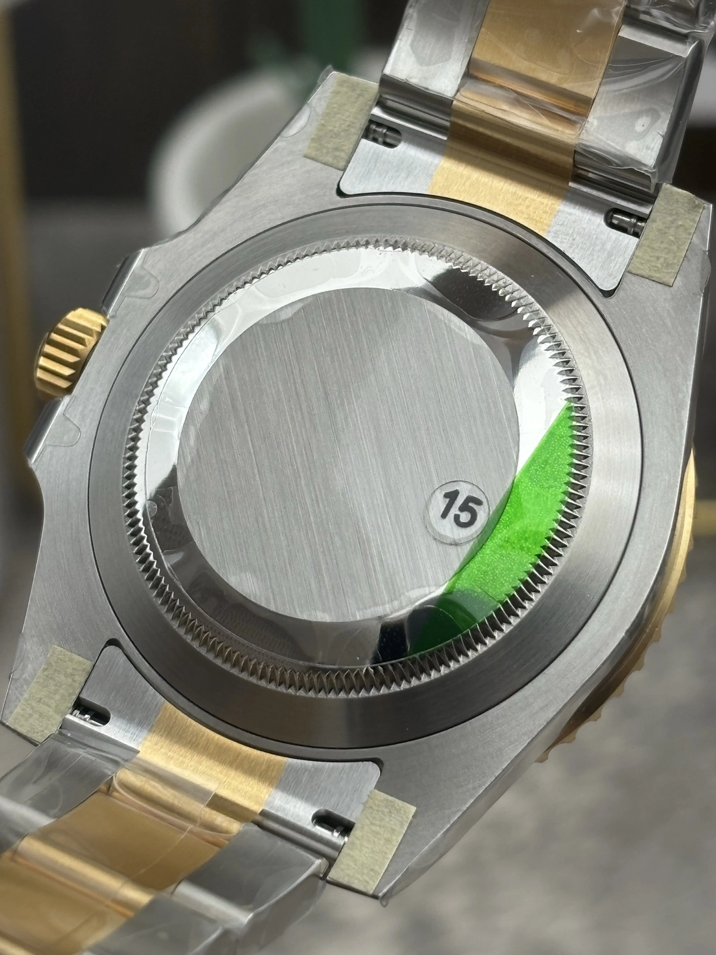 Reliable CBD Factory Rolex Submariner Date “Two-Tone Black” 18K Yellow Gold 40mm (116613LN) 1:1 Super Clone – DD3135 Movement 202