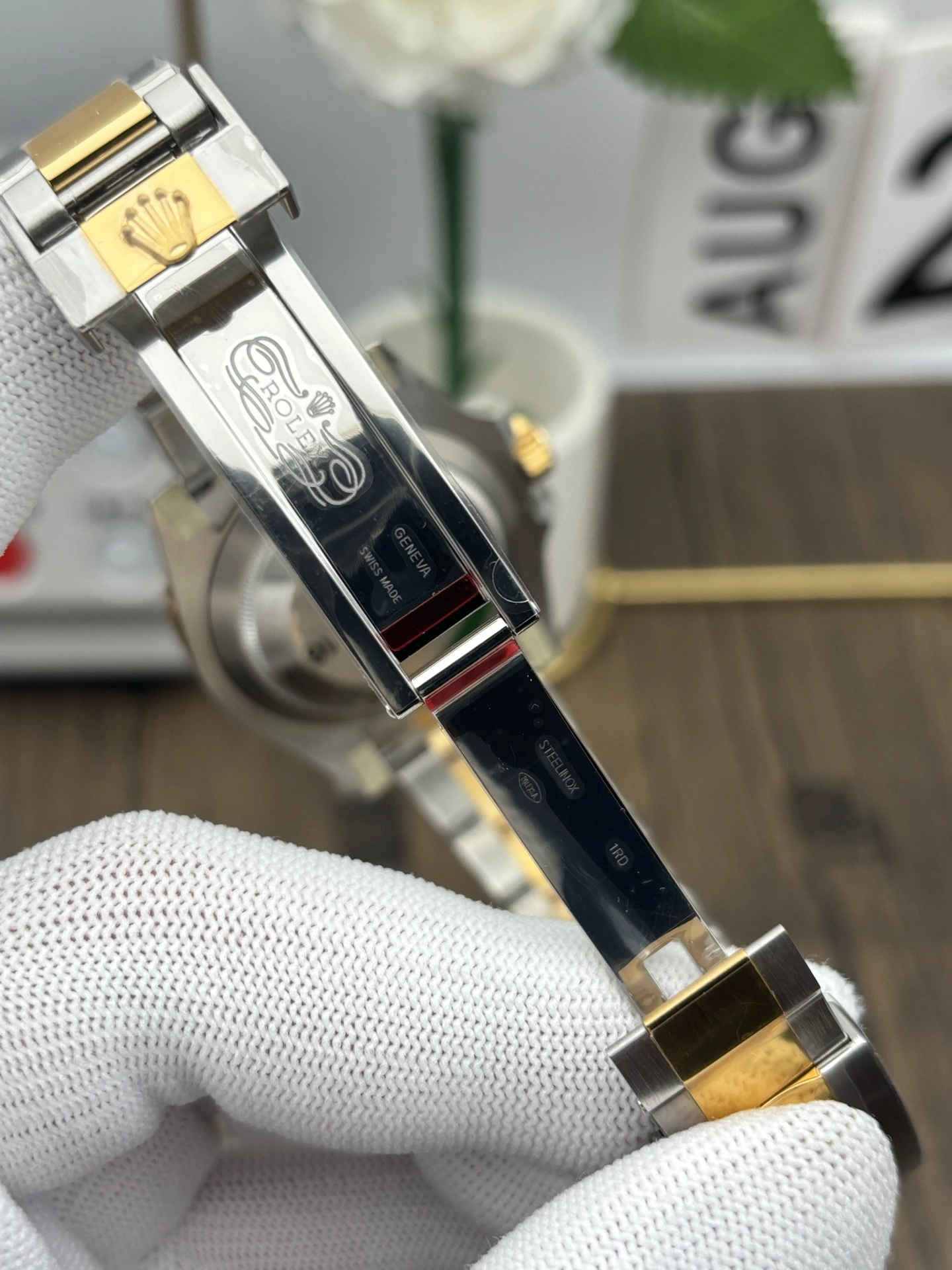 Reliable CBD Factory Rolex Submariner Date “Two-Tone Black” 18K Yellow Gold 40mm (116613LN) 1:1 Super Clone – DD3135 Movement 202