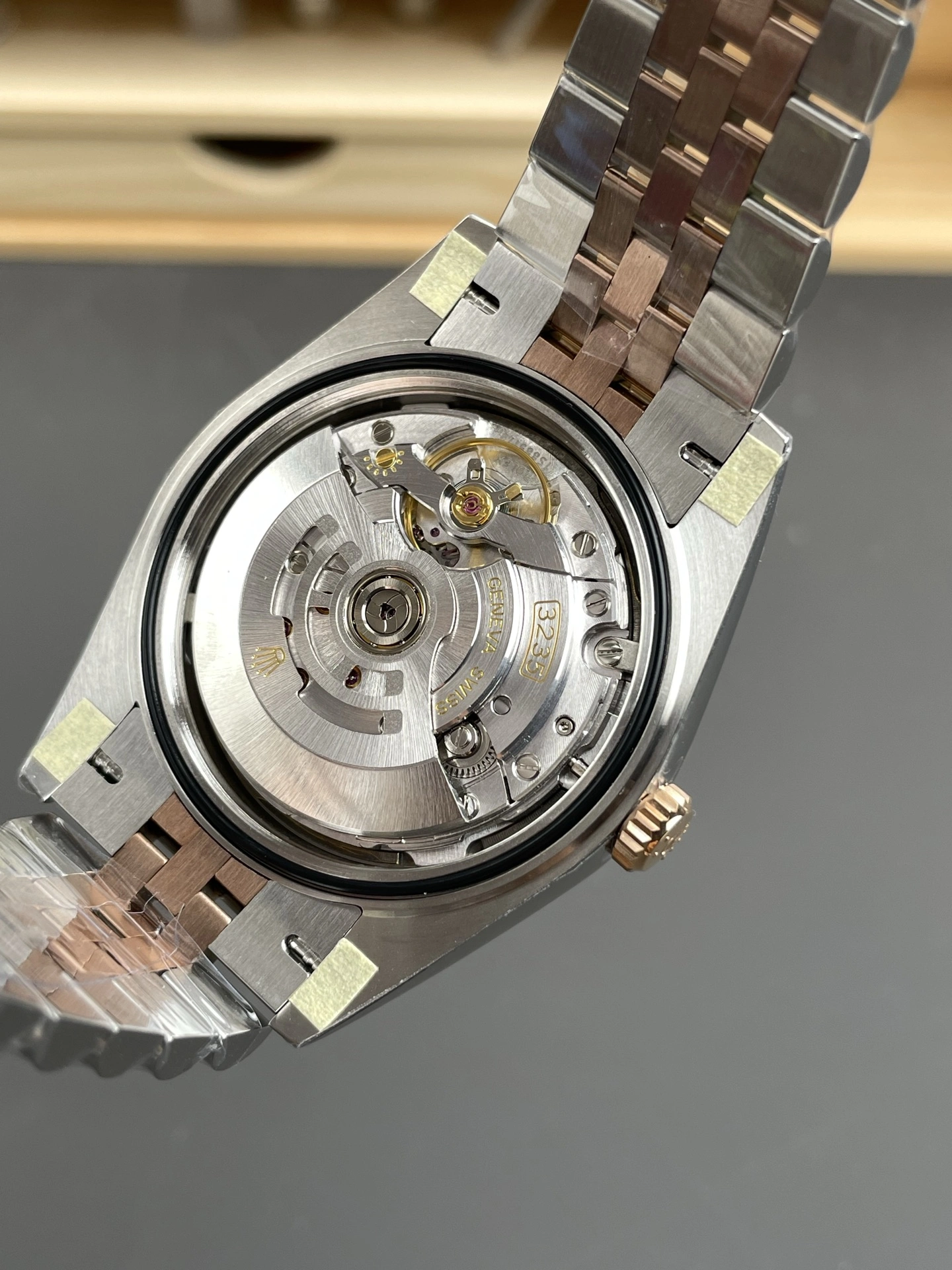 StreetReady CBD Factory Rolex Datejust 36mm Two-Tone Rose Gold Slate Grey”Wimbledon” Dial Fluted Bezel Jubilee Bracelet (126231) 1:1 Super Clone – DD3235 Movement 121