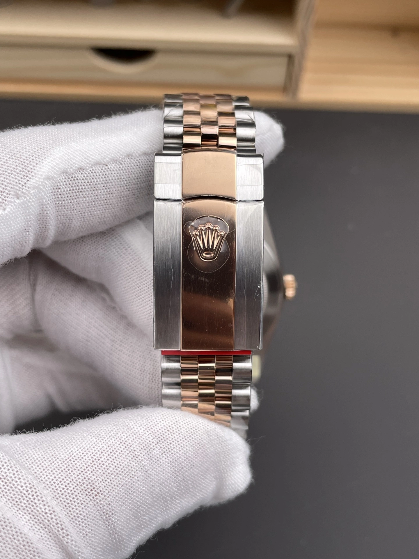 StreetReady CBD Factory Rolex Datejust 36mm Two-Tone Rose Gold Slate Grey”Wimbledon” Dial Fluted Bezel Jubilee Bracelet (126231) 1:1 Super Clone – DD3235 Movement 121