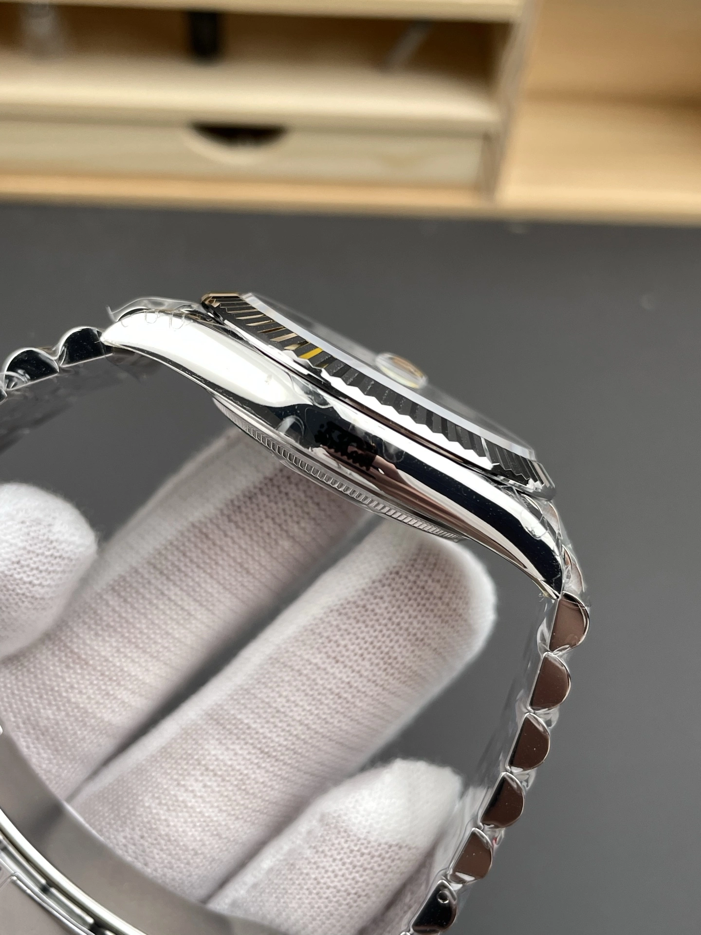 CBD Factory Rolex Datejust 41mm Slate Grey”Wimbledon” Dial Fluted Bezel Jubilee Bracelet (126334) 1:1 Super Clone – DD3235 Movement Effortless 39