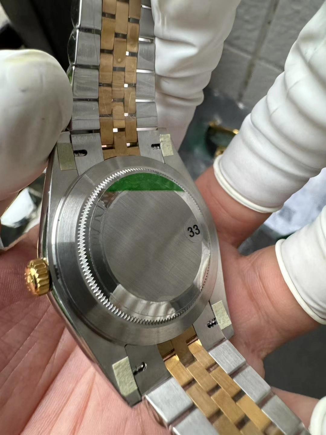 CBD Factory Rolex Datejust 41mm Two-Tone Yellow Gold Slate Grey”Wimbledon” Dial Smooth Bezel Jubilee Bracelet (126303) 1:1 Super Clone – DD3235 Movement WeatherProof 115