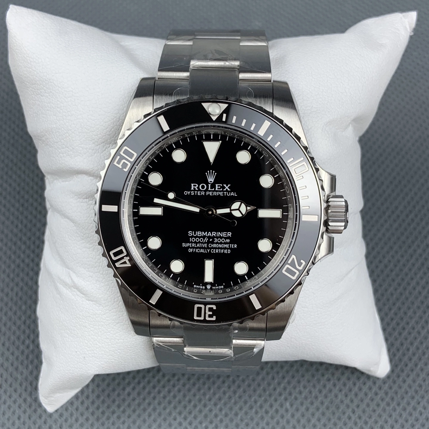 CBD Factory Rolex Submariner “No-Date” Black 41mm (124060) 1:1 Super Clone – DD3230 Movement Classic 188