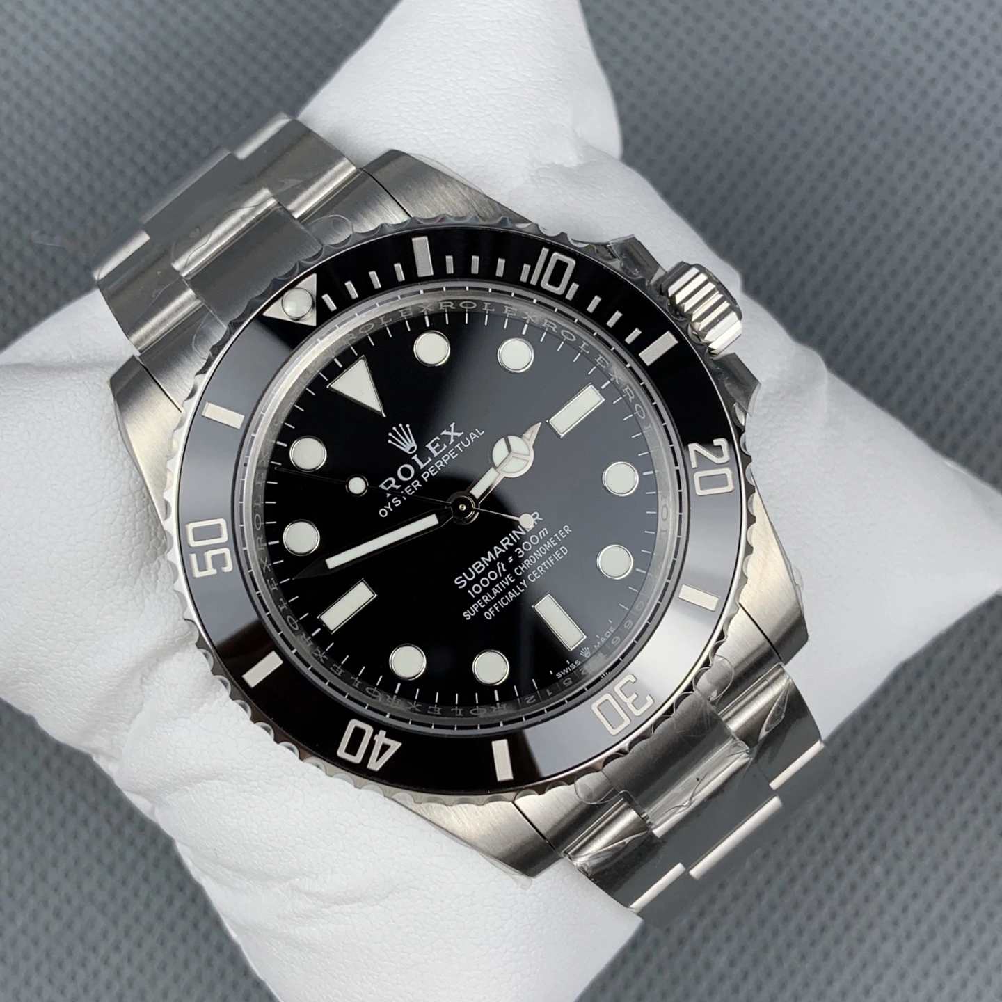 CBD Factory Rolex Submariner “No-Date” Black 41mm (124060) 1:1 Super Clone – DD3230 Movement Classic 188