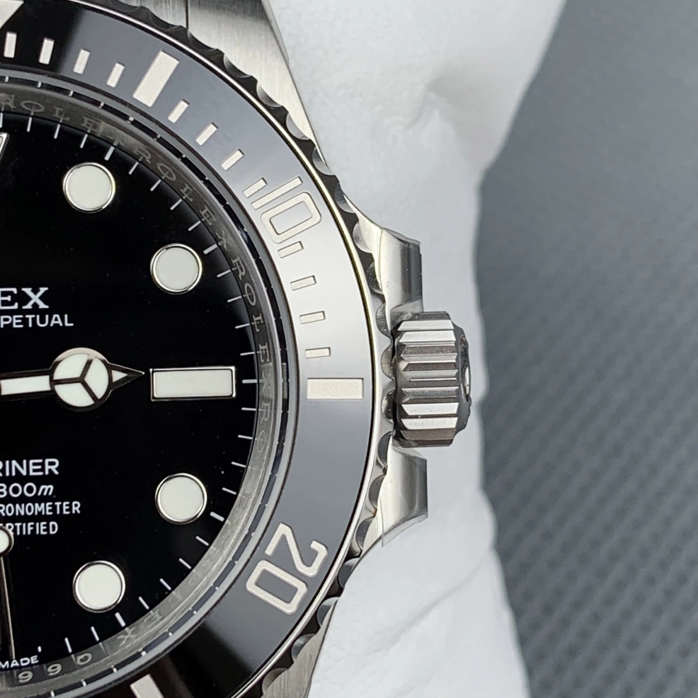 CBD Factory Rolex Submariner “No-Date” Black 41mm (124060) 1:1 Super Clone – DD3230 Movement Classic 188