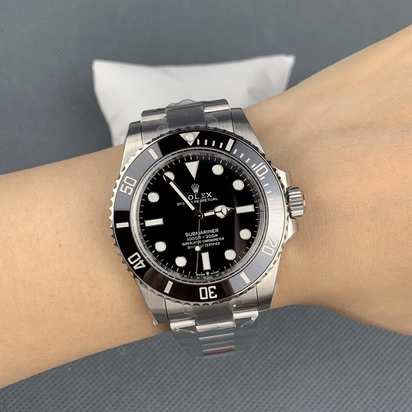 CBD Factory Rolex Submariner “No-Date” Black 41mm (124060) 1:1 Super Clone – DD3230 Movement Classic 188