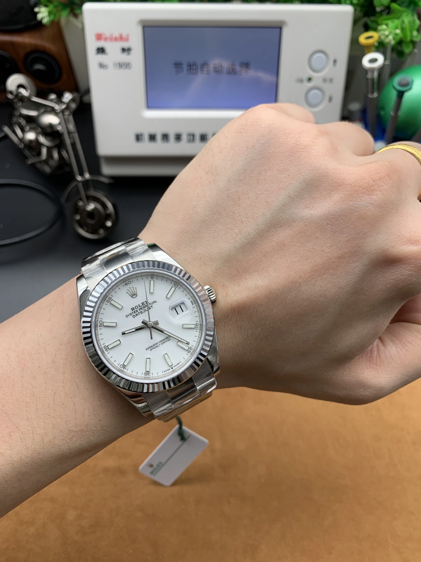 CBD Factory Rolex Datejust 41mm Pure White Dial Fluted Bezel Oyster Bracelet (126334) 1:1 Super Clone – DD3235 Movement MultiPurpose 67