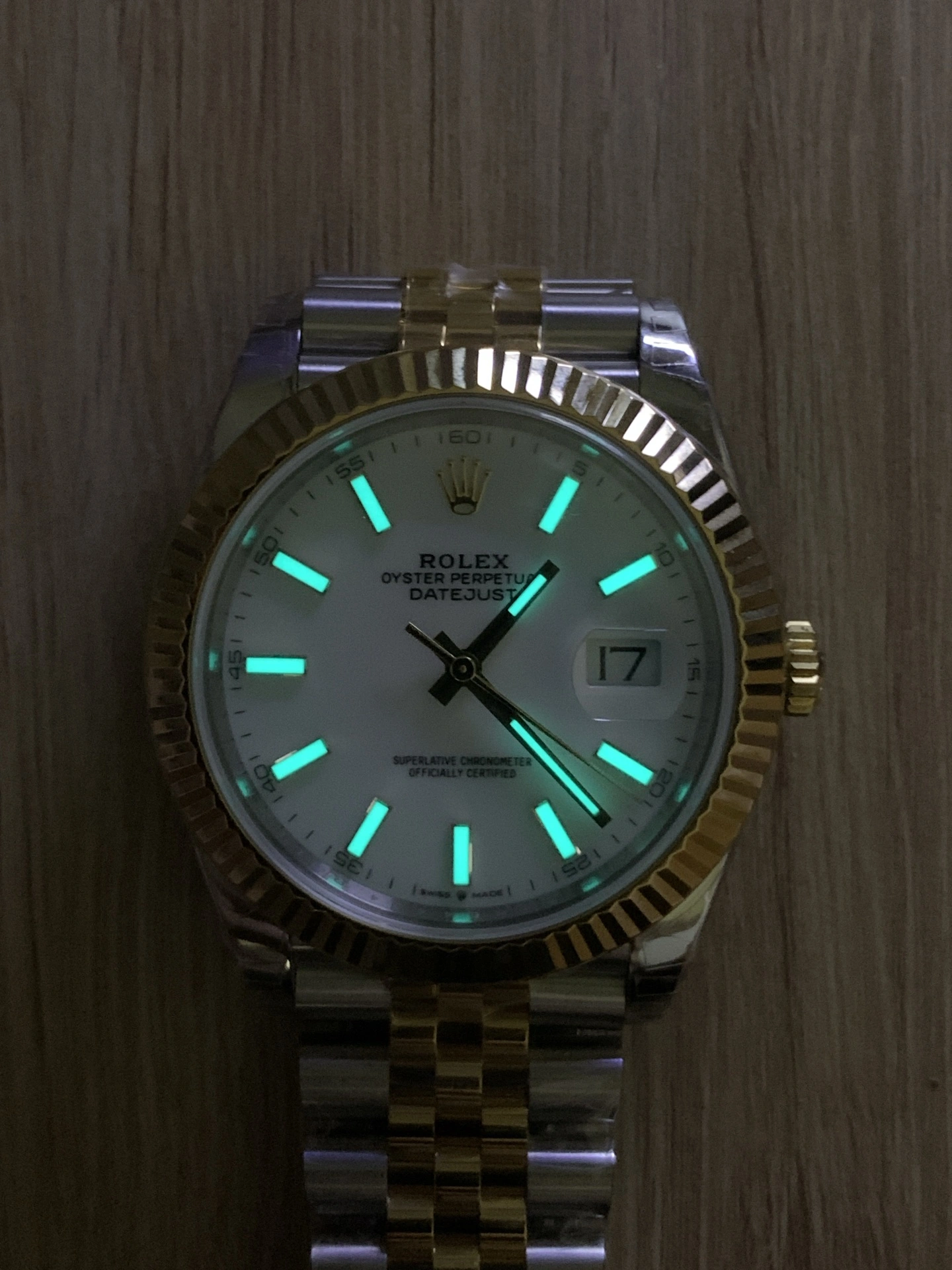 CBD Factory Rolex Datejust 41mm Two-Tone Yellow Gold White Dial Jubilee Bracelet (126333) 1:1 Super Clone – DD3235 Movement Comfortable 89