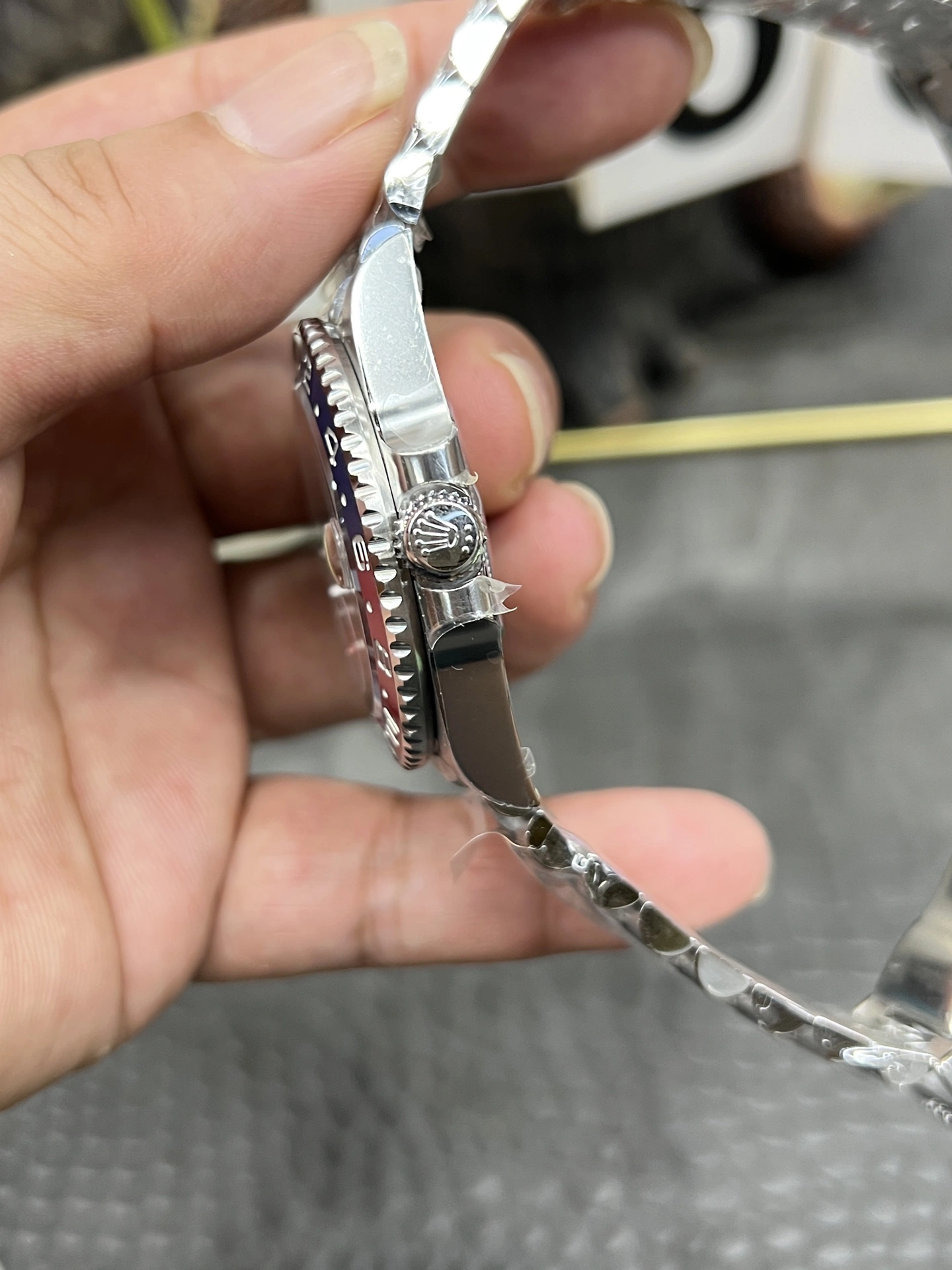 CBD Factory Rolex GMT-Master II “Pepsi” Red Blue Ceramic Bezel Jubilee Bracelet (126710blro) 1:1 Super Clone – DD3285 Movement Breathable 144