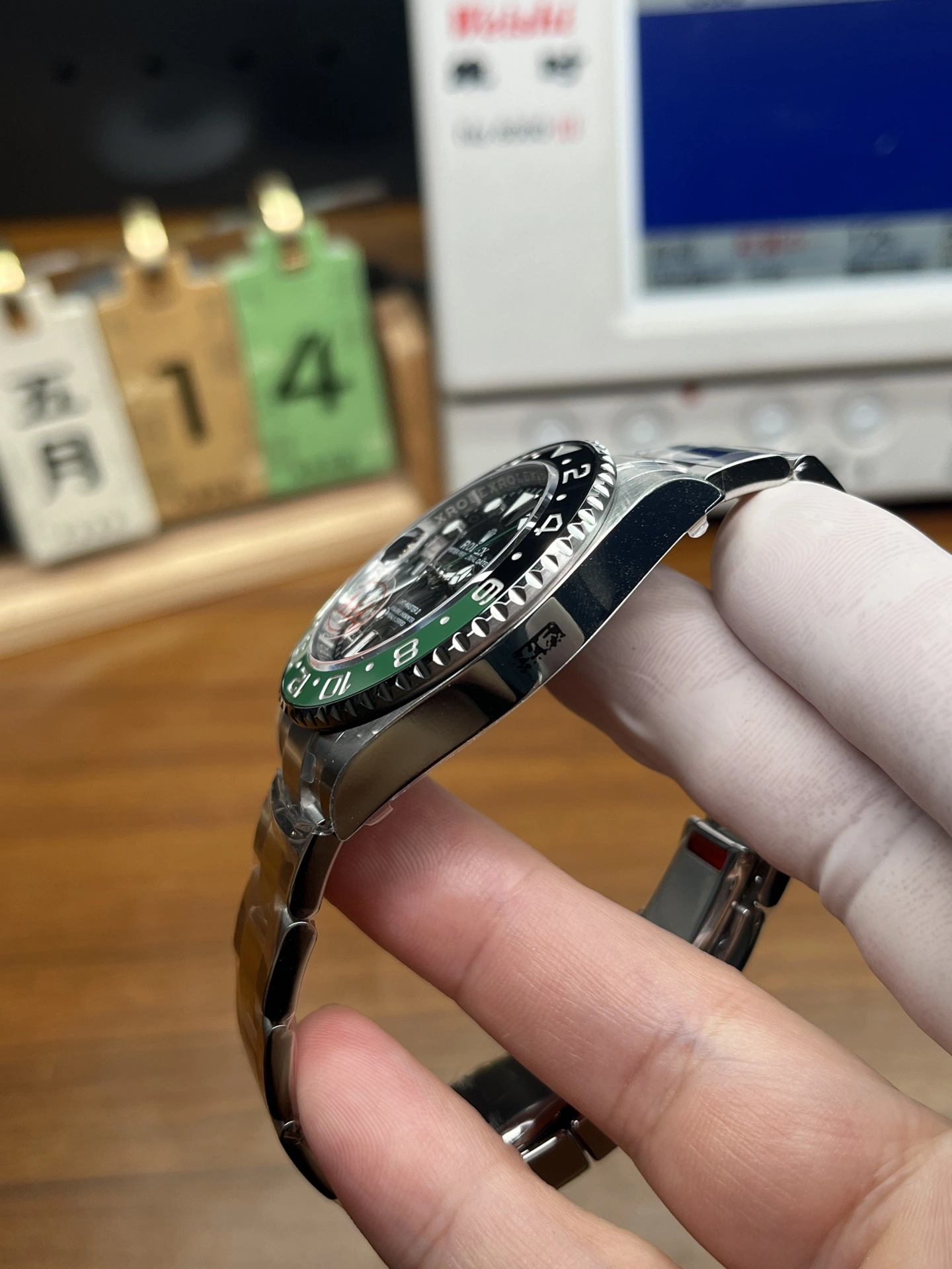 CBD Factory Rolex GMT-Master II “Sprite” Left-Handed Black Green Oyster Bracelet (126720VTNR) 1:1 Super Clone – DD3285 Movement Bright 151